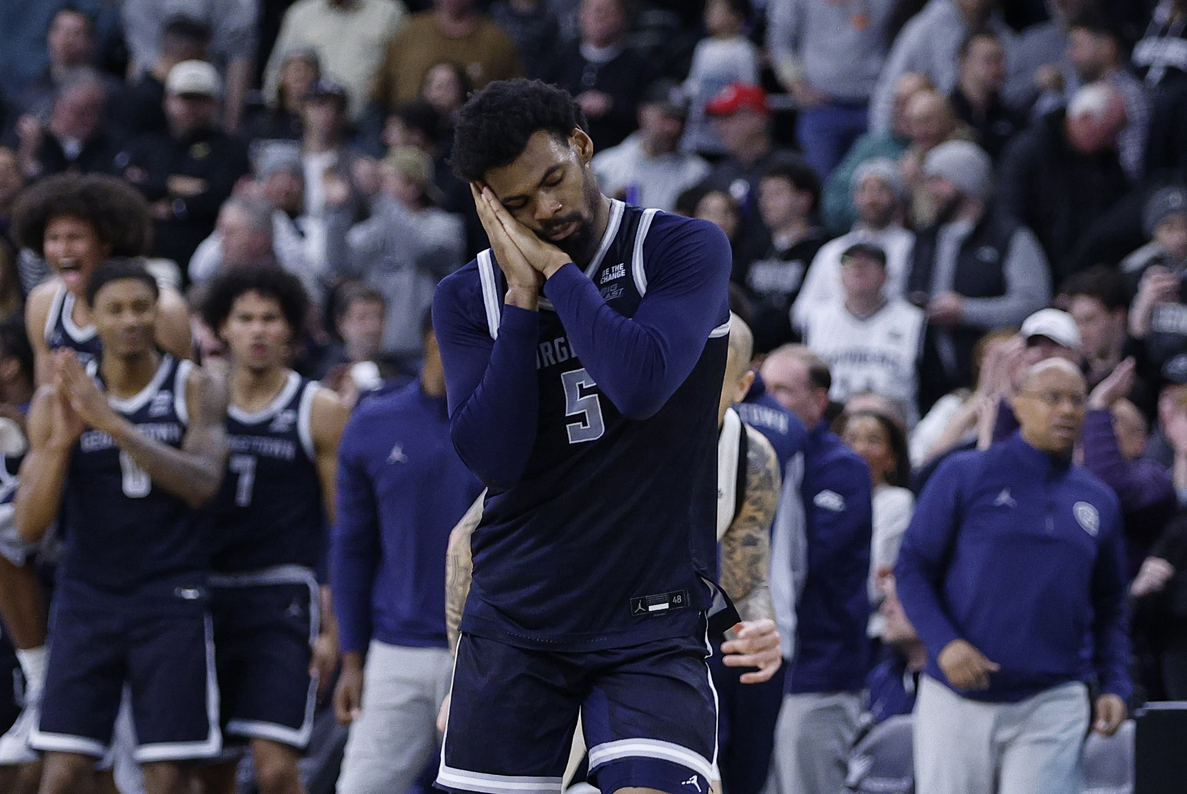 PORTAL WATCH: Georgetown’s Leading Scorer KJ Lewis Enters Transfer Portal