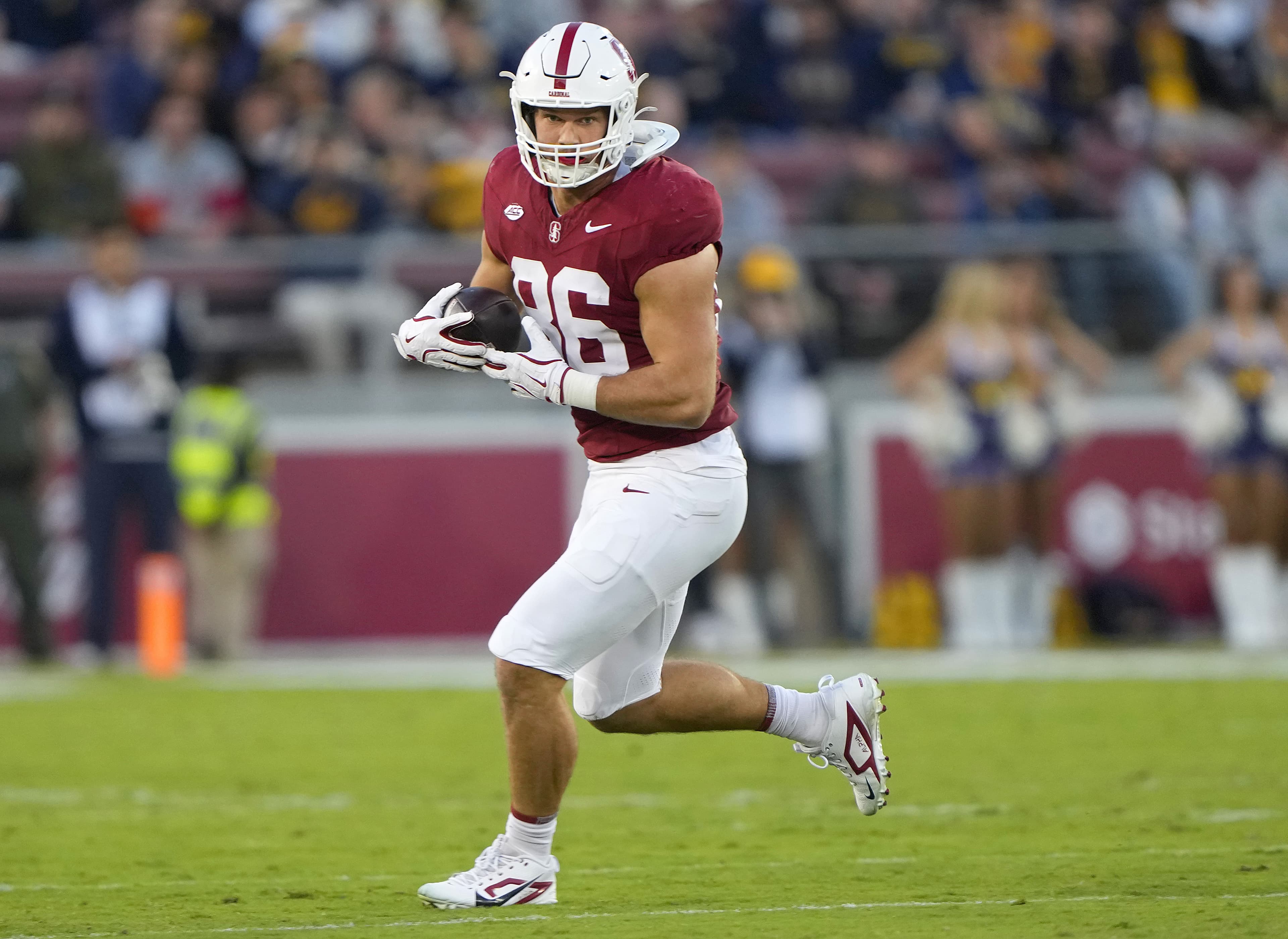 Film study: New Bears TE Sam Roush an effective run blocker with athletic upside