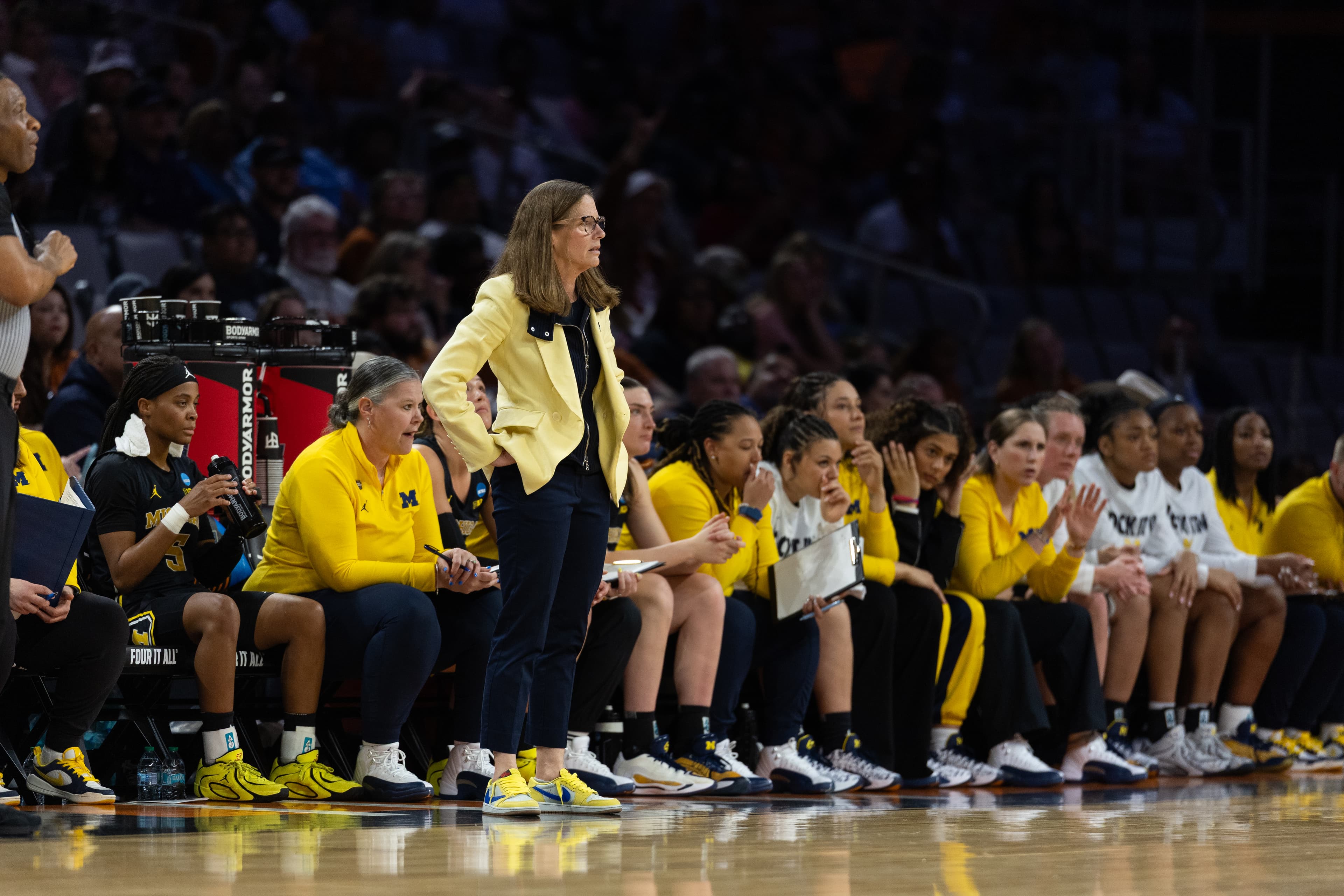 Everything Kim Barnes Arico, Michigan players said after Elite Eight loss