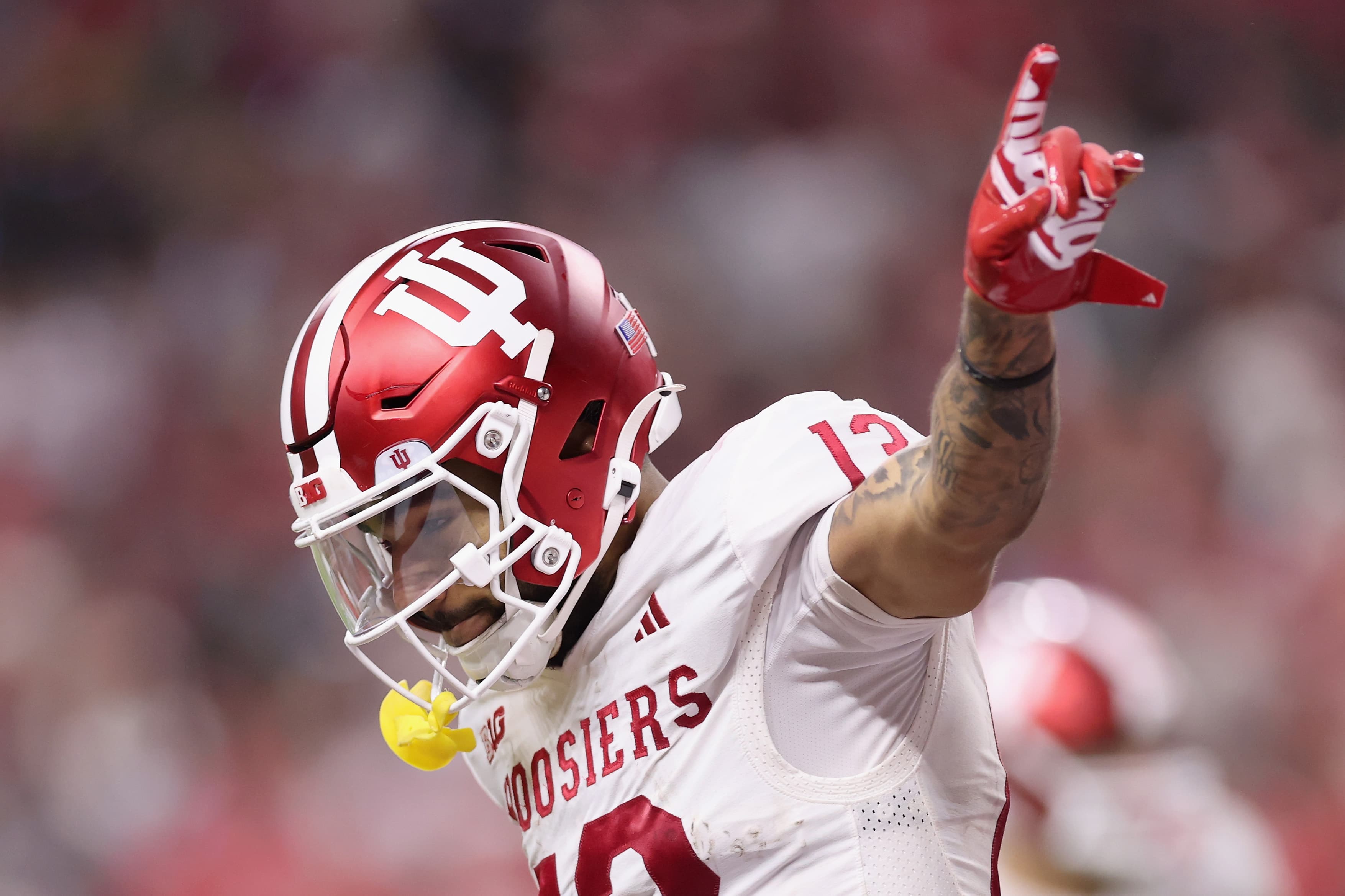 Colts are rumored interested suitor for IU wideout Elijah Sarratt in upcoming NFL Draft