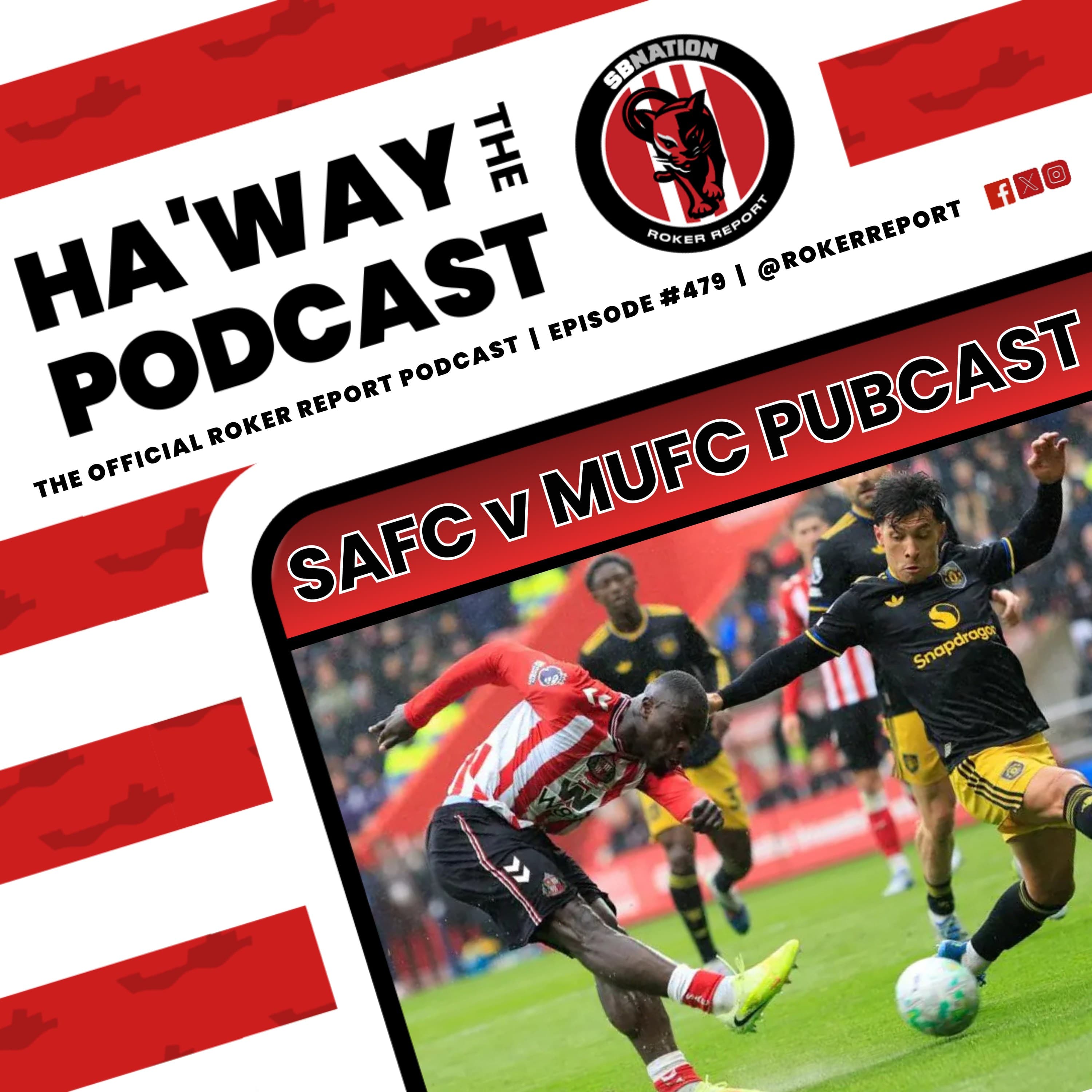 Haway The Podcast | MATCHDAY PUBCAST | SAFC 0-0 MUFC | The Lads Dominate But It Ends Goalless!