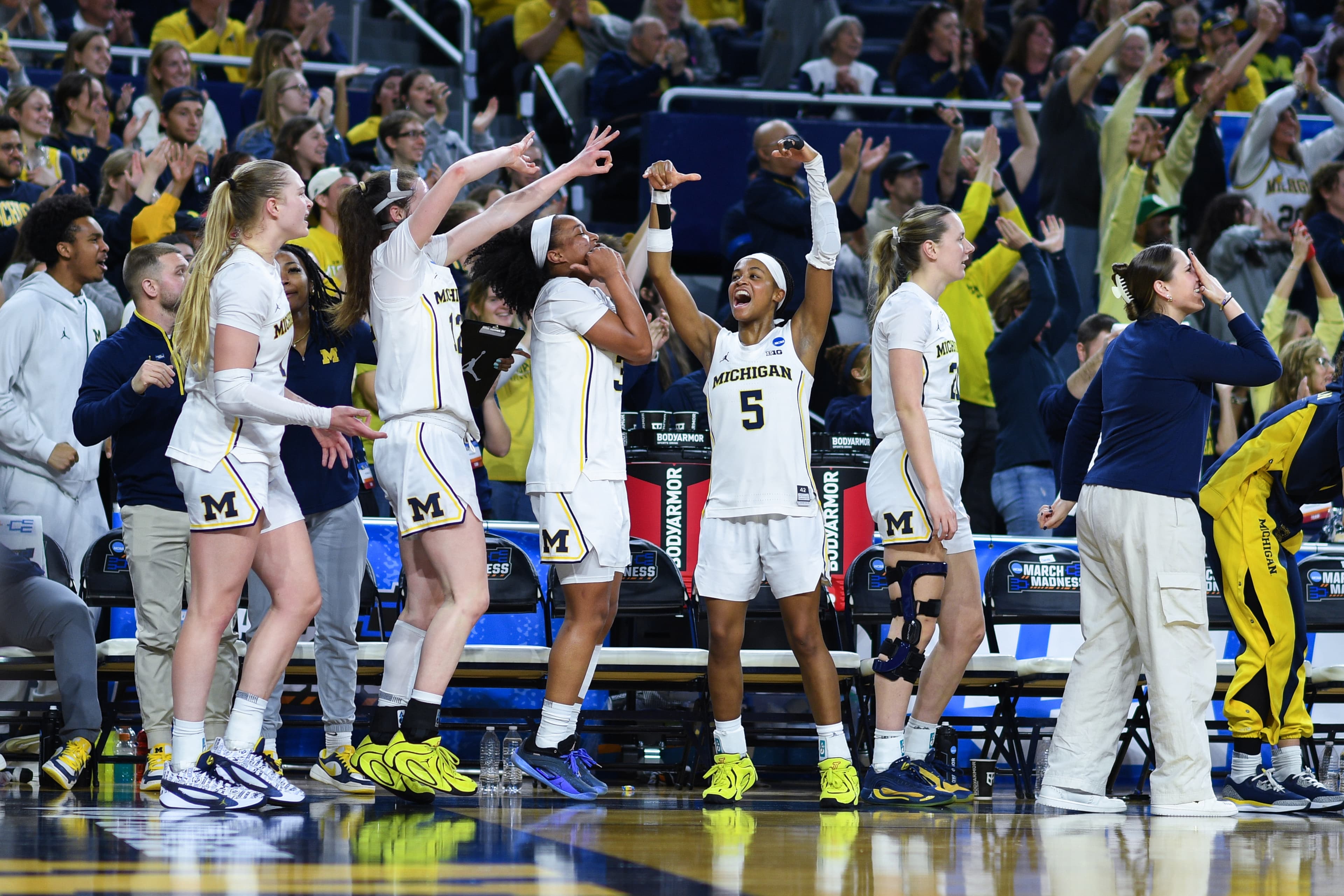 Michigan Women’s Basketball dismantles NC State, advances to Sweet 16