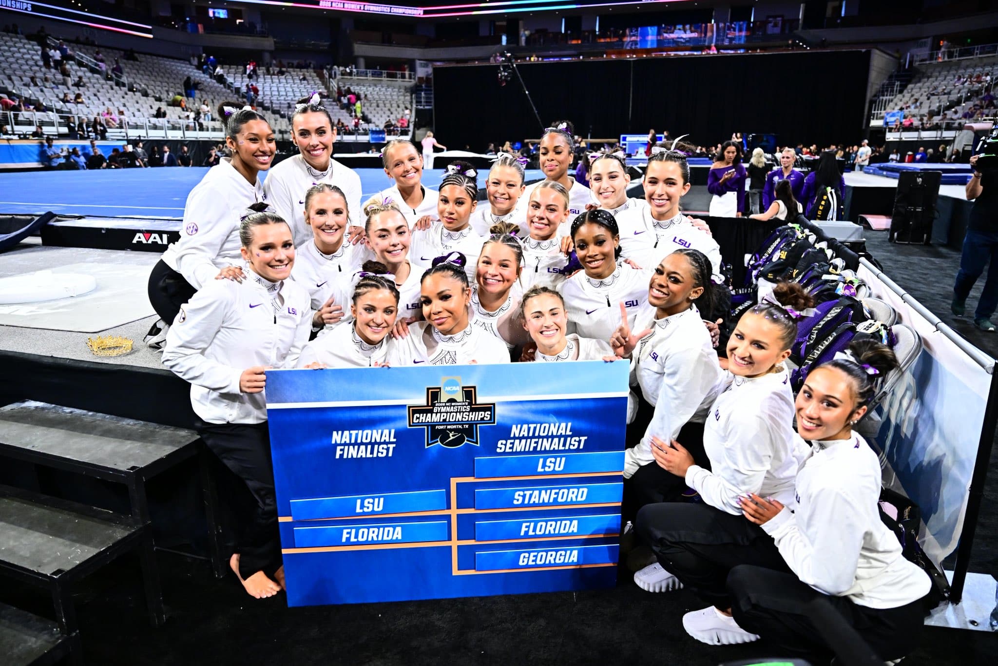 LSU Survives Semifinal After Georgia Push