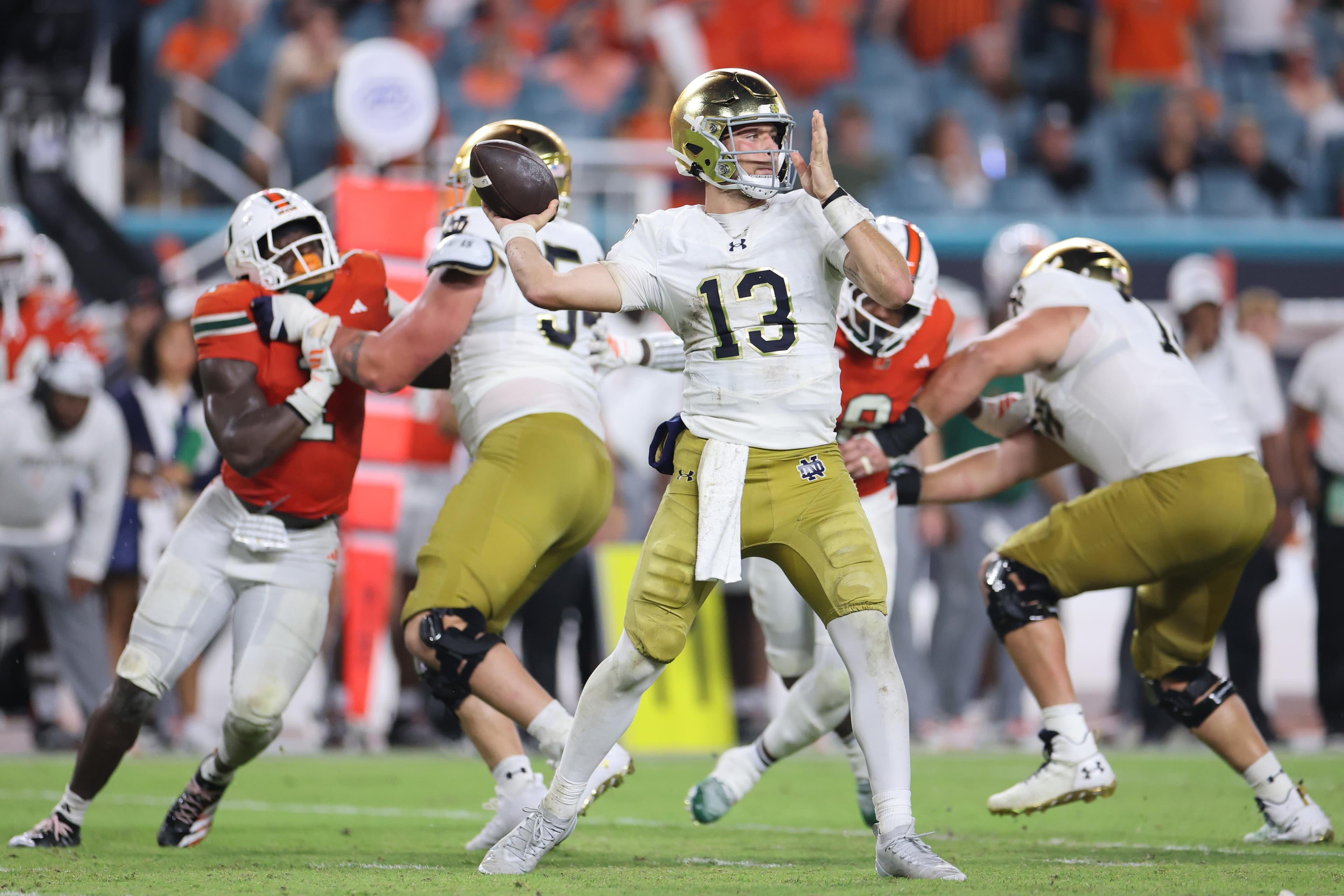 Explain to me how Miami’s schedule is tougher than Notre Dame’s
