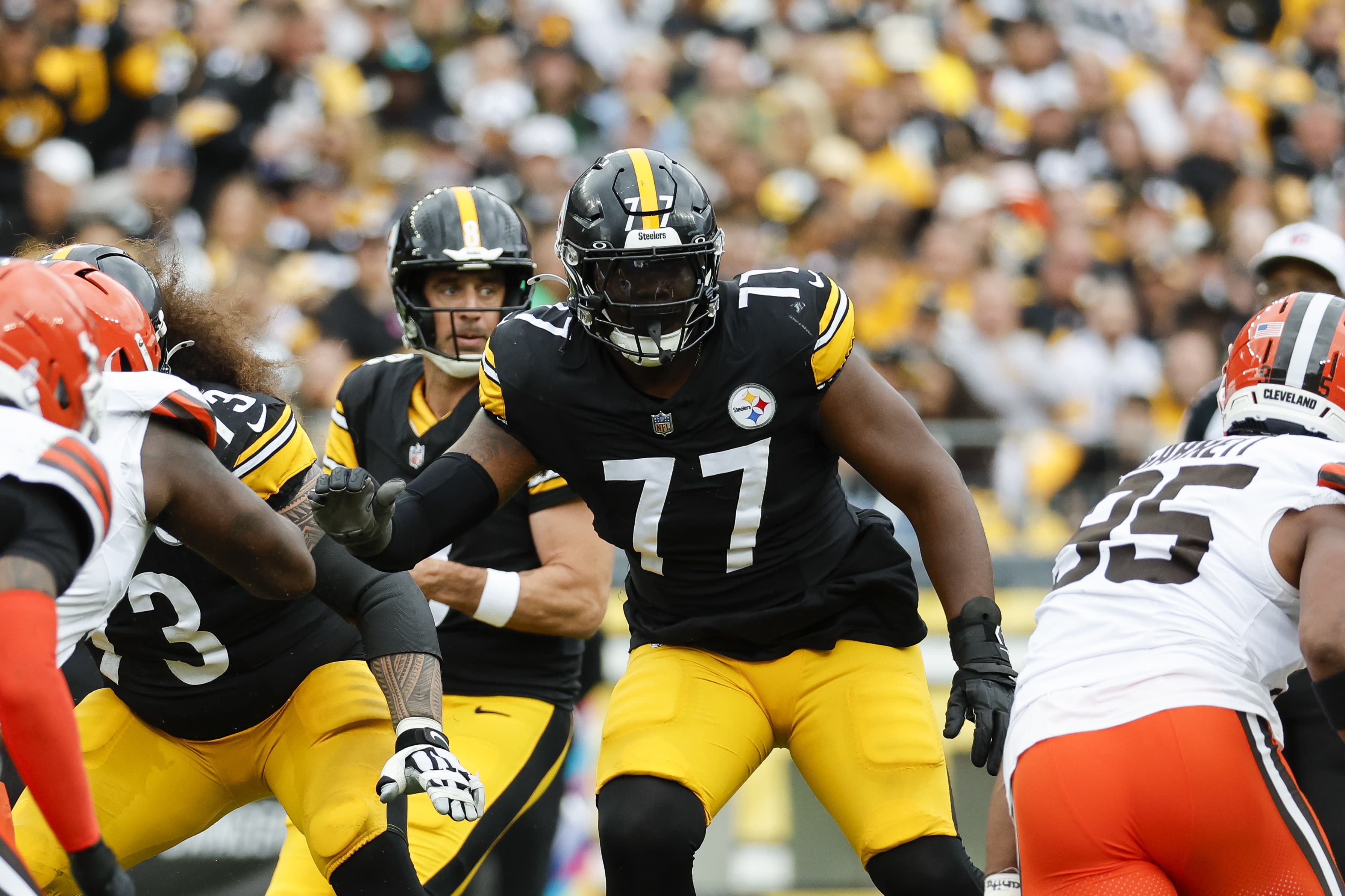 Steelers officially decline fifth-year option on OT Broderick Jones