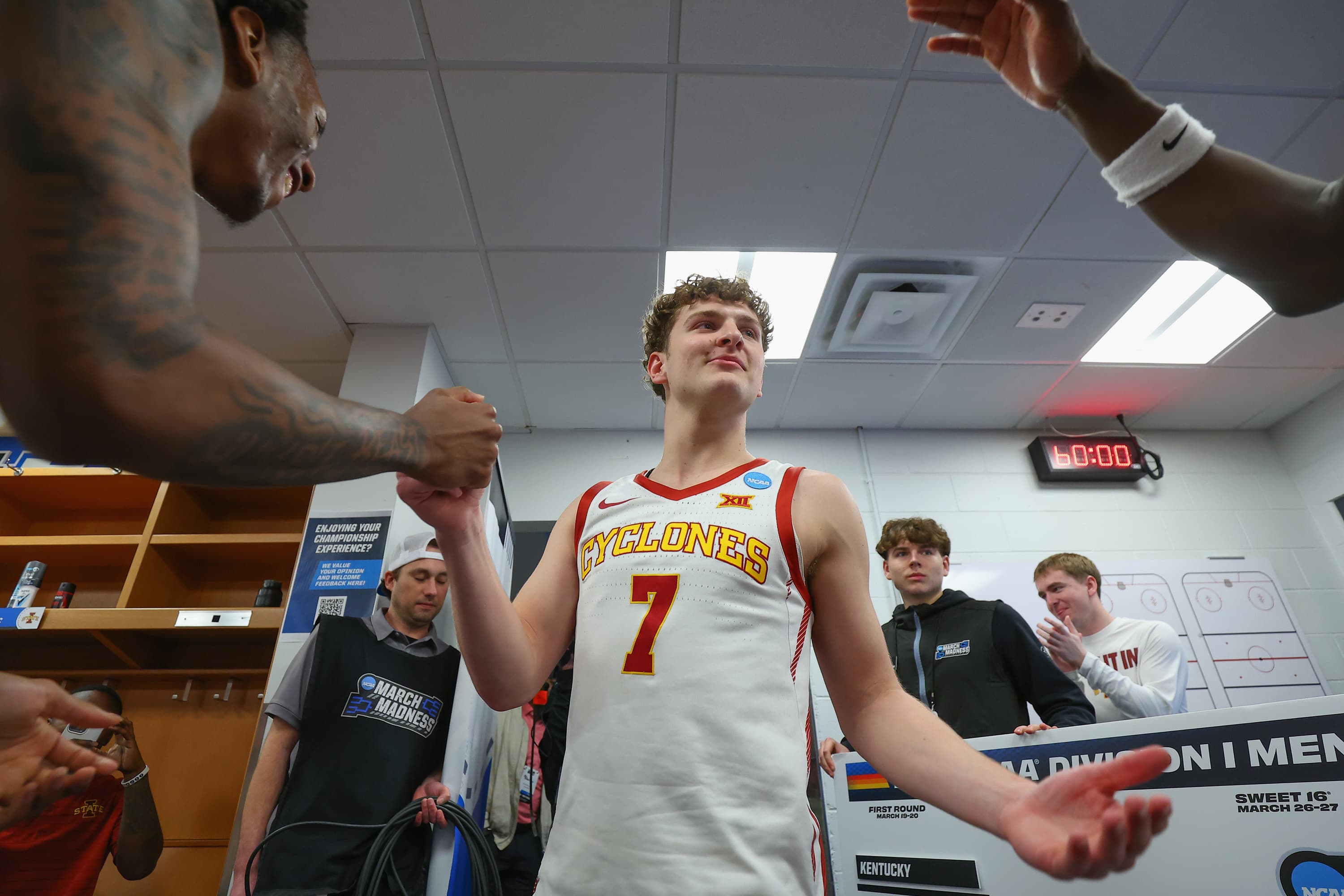 How to watch or listen to No. 2 seeded Iowa State versus No. 6 Kentucky