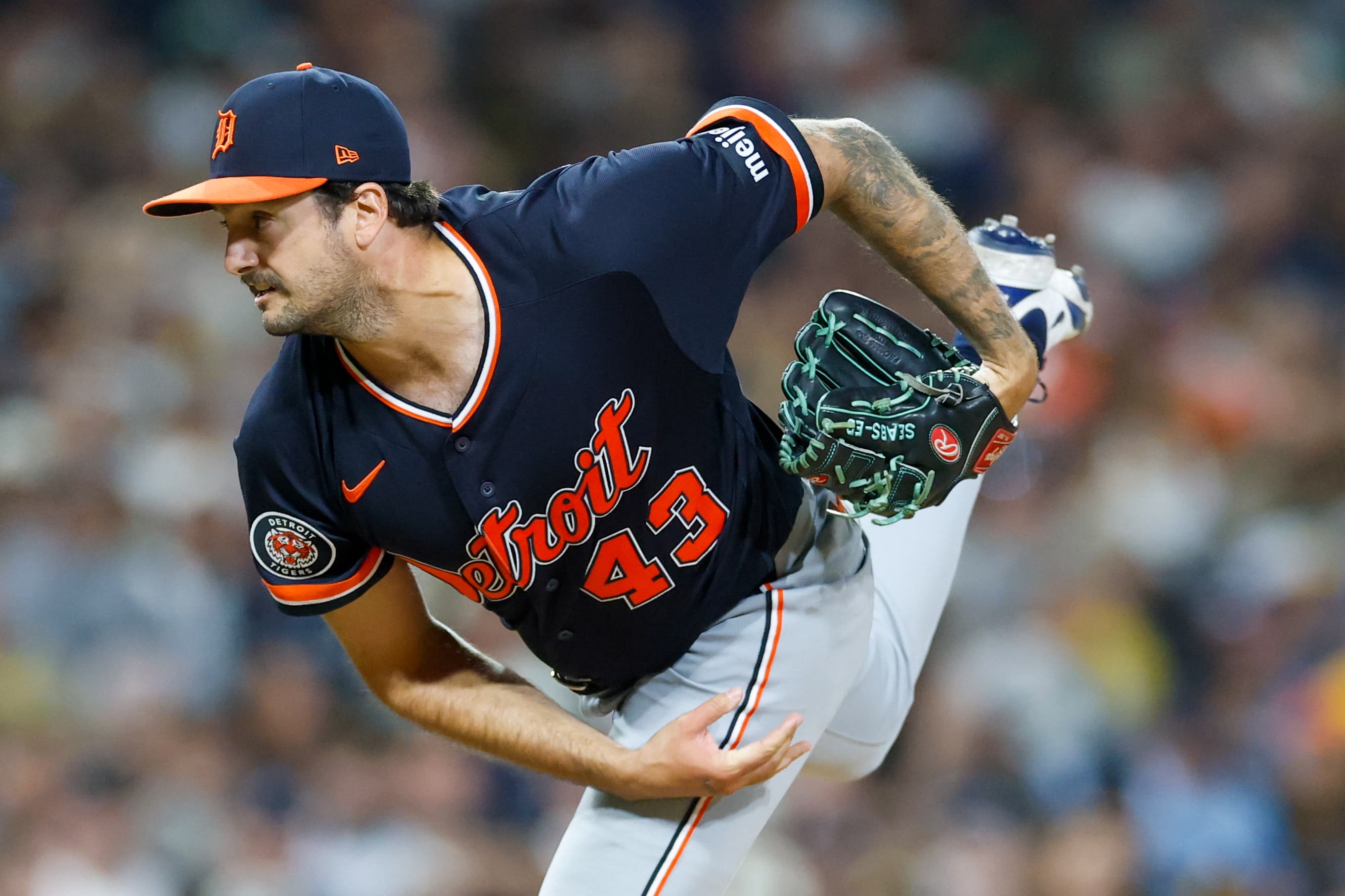 Connor Seabold illustrates why the Tigers signed him