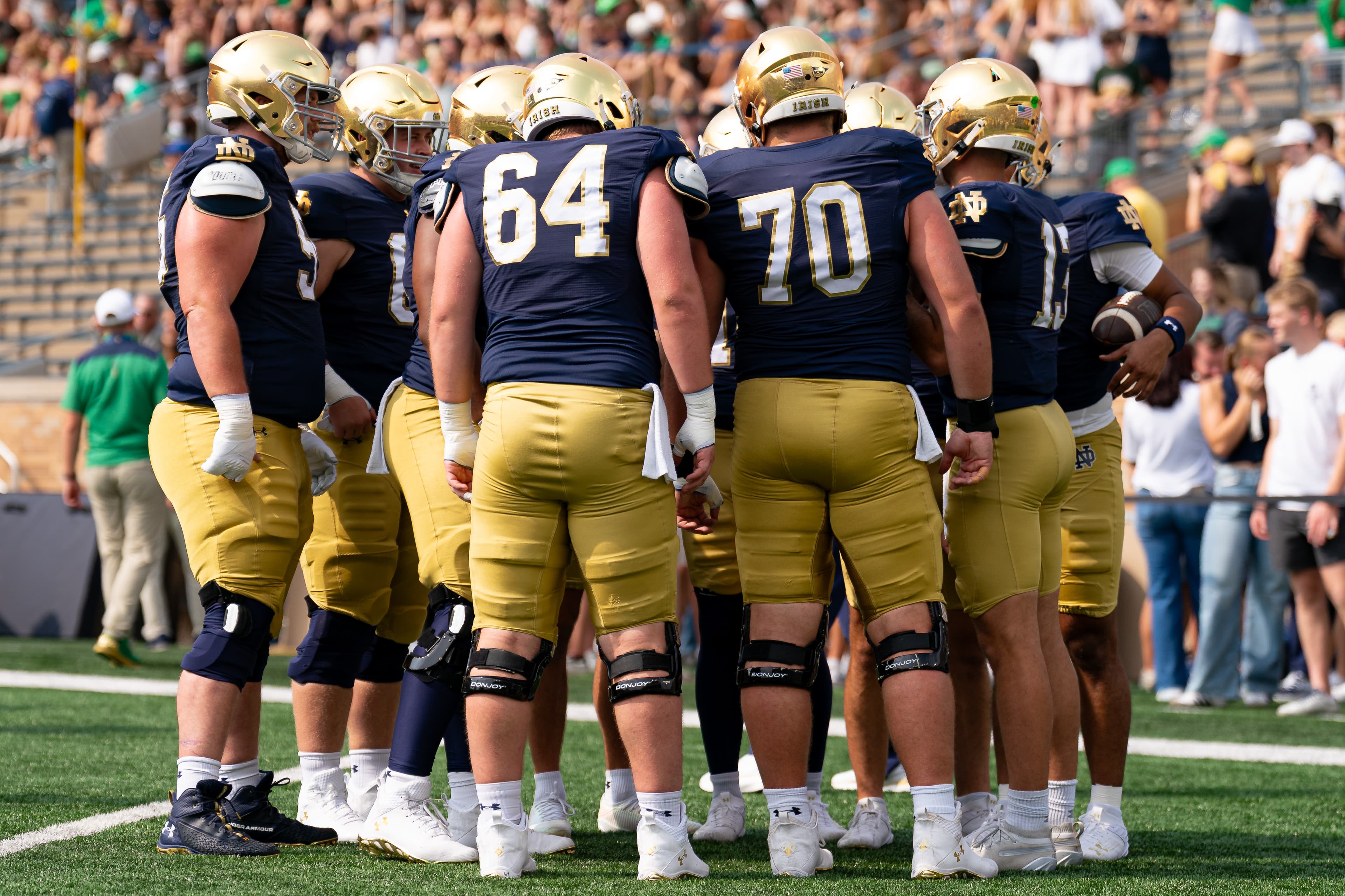 2027 Notre Dame Football Scholarship Chart