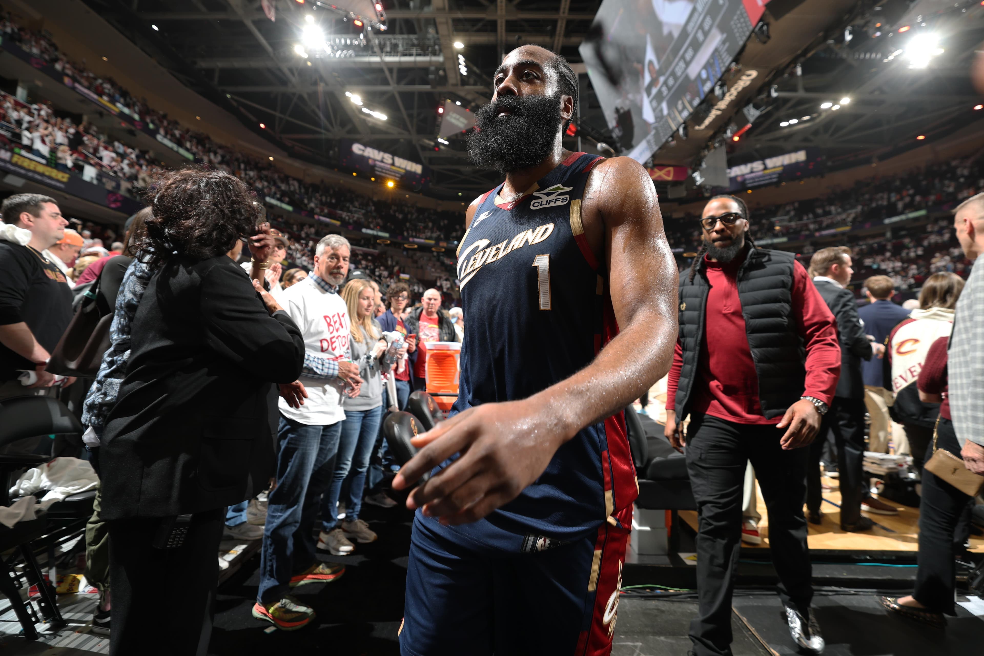 James Harden’s Game 3 heroics to keep Cavs season alive show why he’s a winner