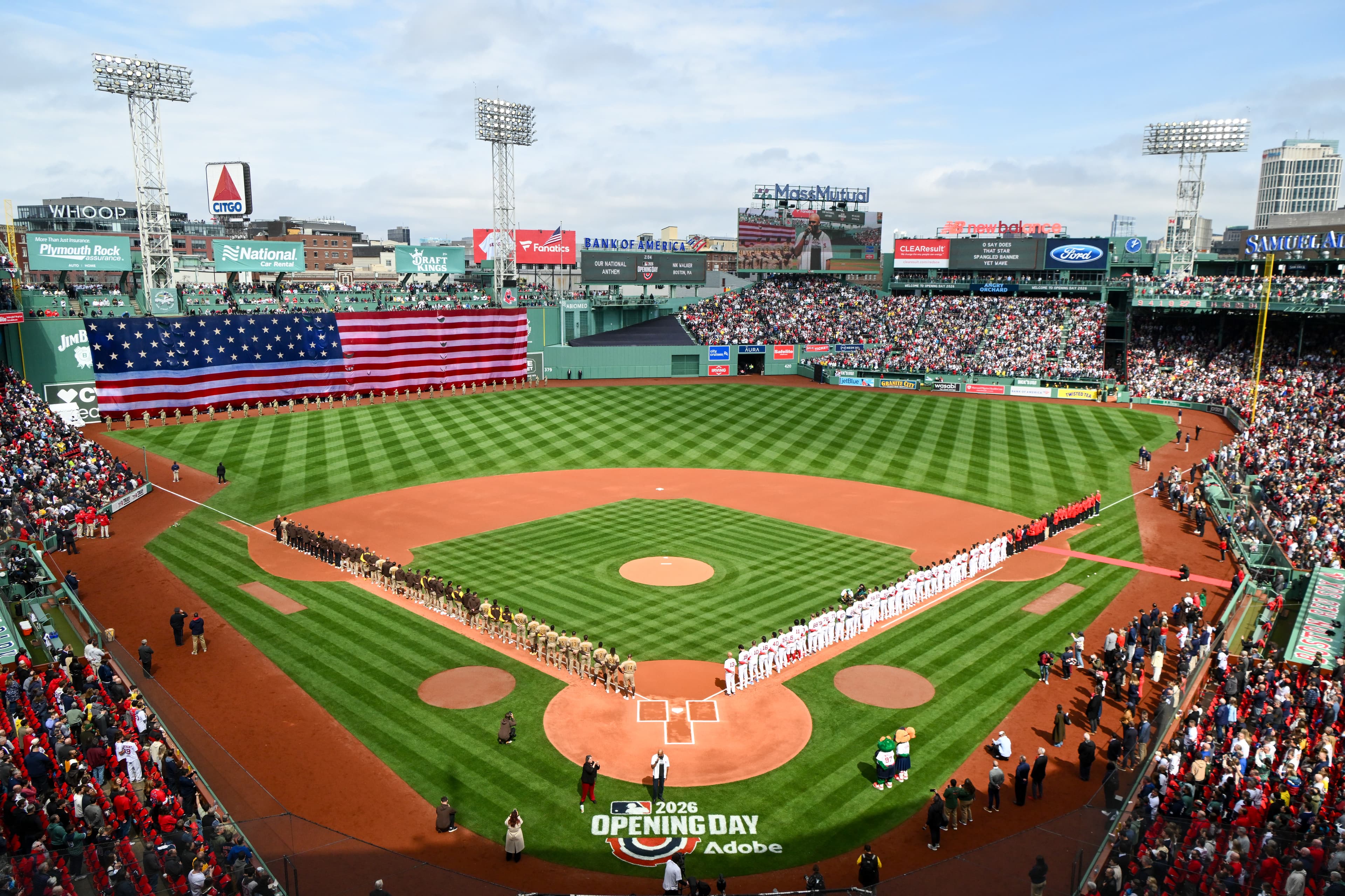 Red Sox 5, Padres 2: Bats wake up in Opening Day victory