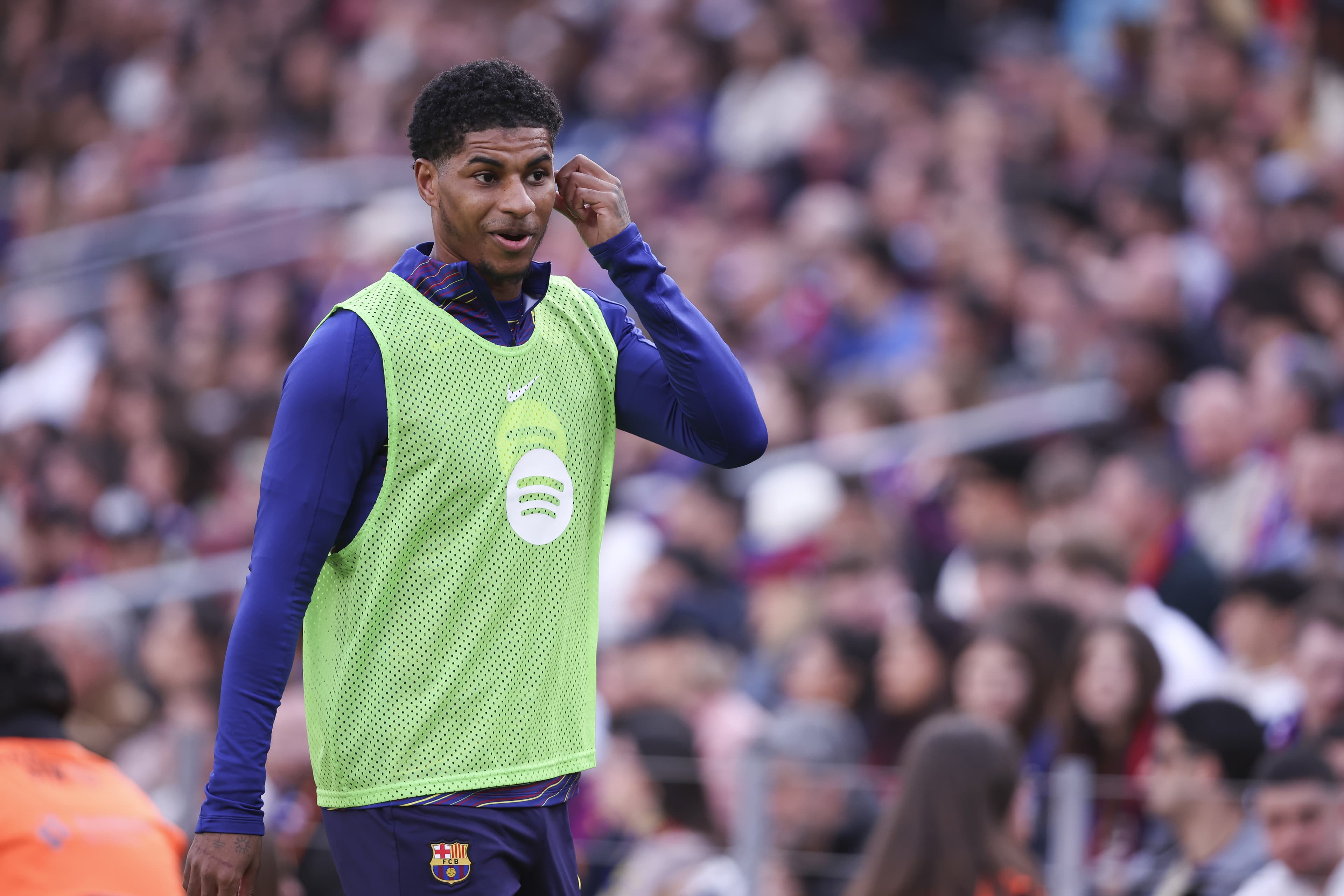 Hansi Flick explains why Marcus Rashford did not feature for Barcelona against Newcastle or Sevilla