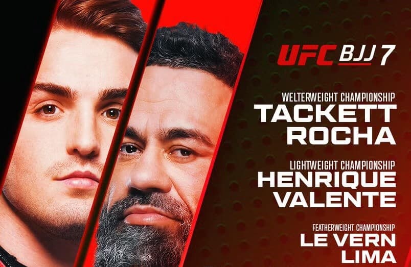 UFC BJJ 7 free live stream, results, video highlights | Tackett vs. Rocha