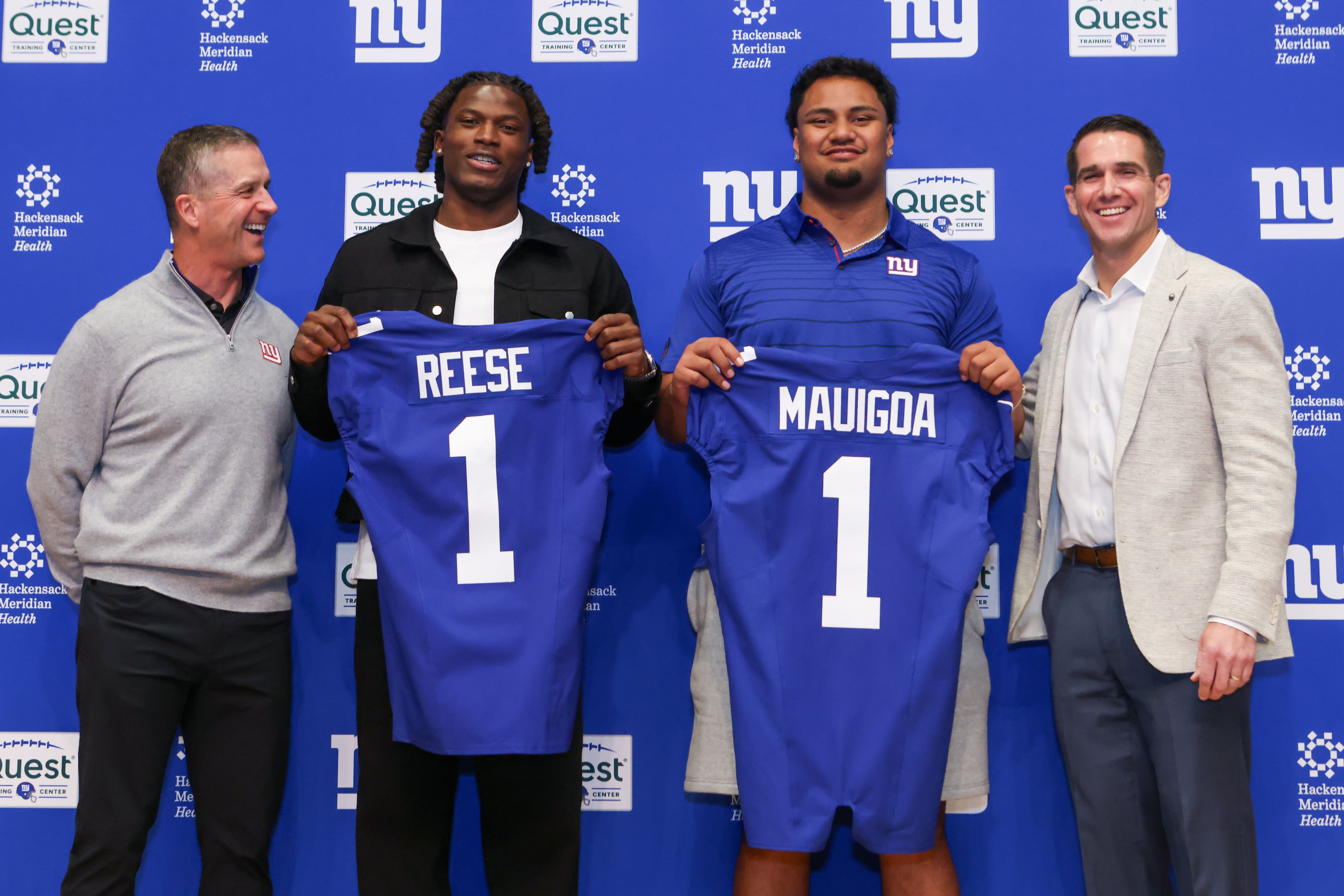 Giants draft grades 2026: Fans love Arvell Reese, Francis Mauigoa picks
