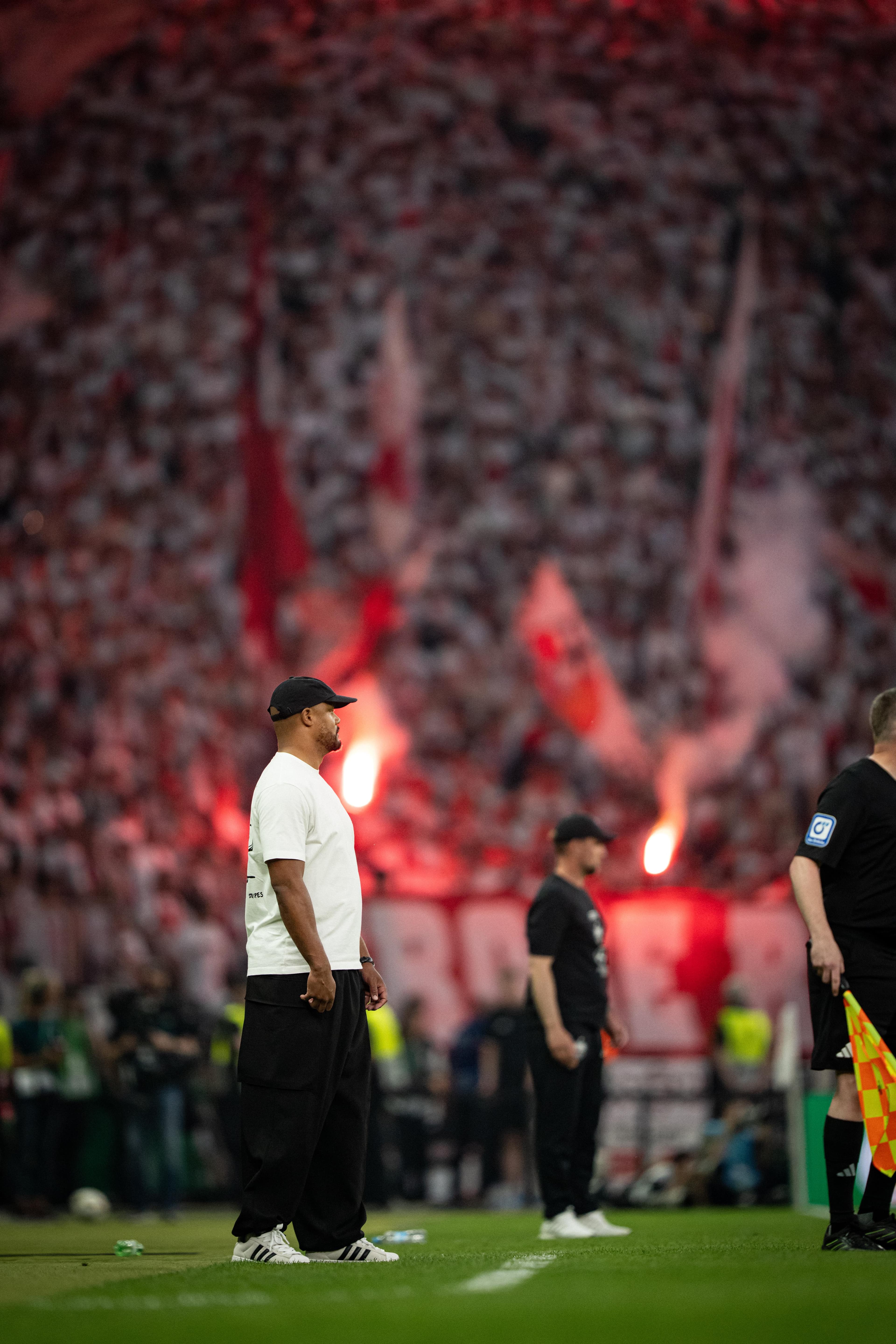 Vincent Kompany becomes the first coach since Hansi Flick to win the double with Bayern Munich