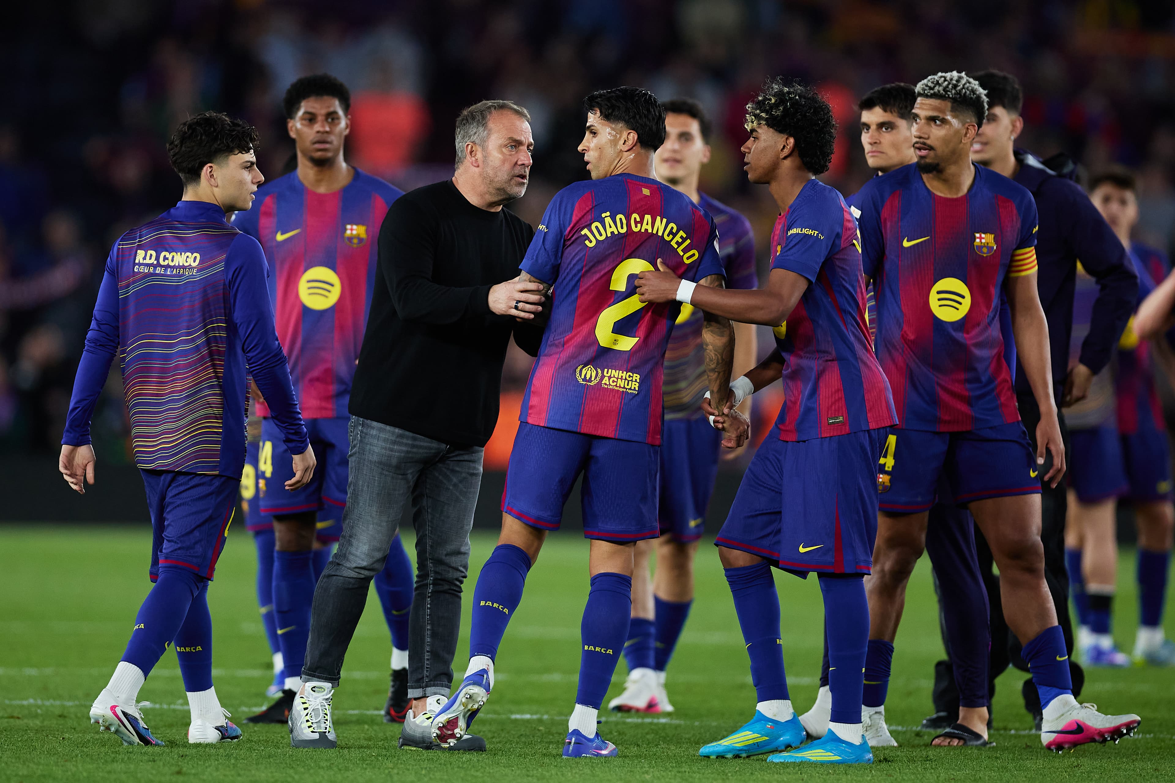 ‘I won’t accept it’ – Hansi Flick sends Barcelona title warning after Espanyol win