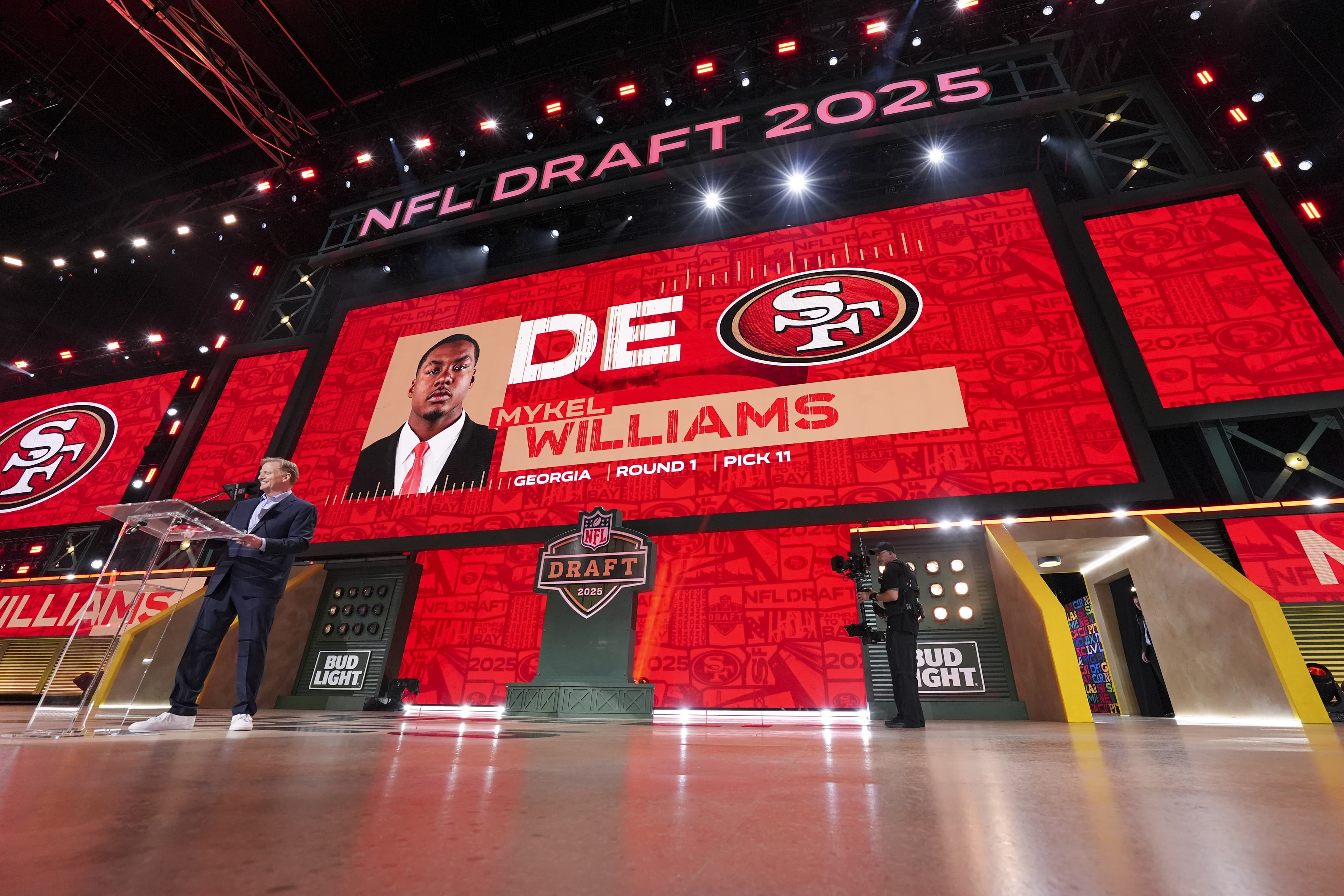 What time to expect the 49ers pick in the first round of the NFL Draft