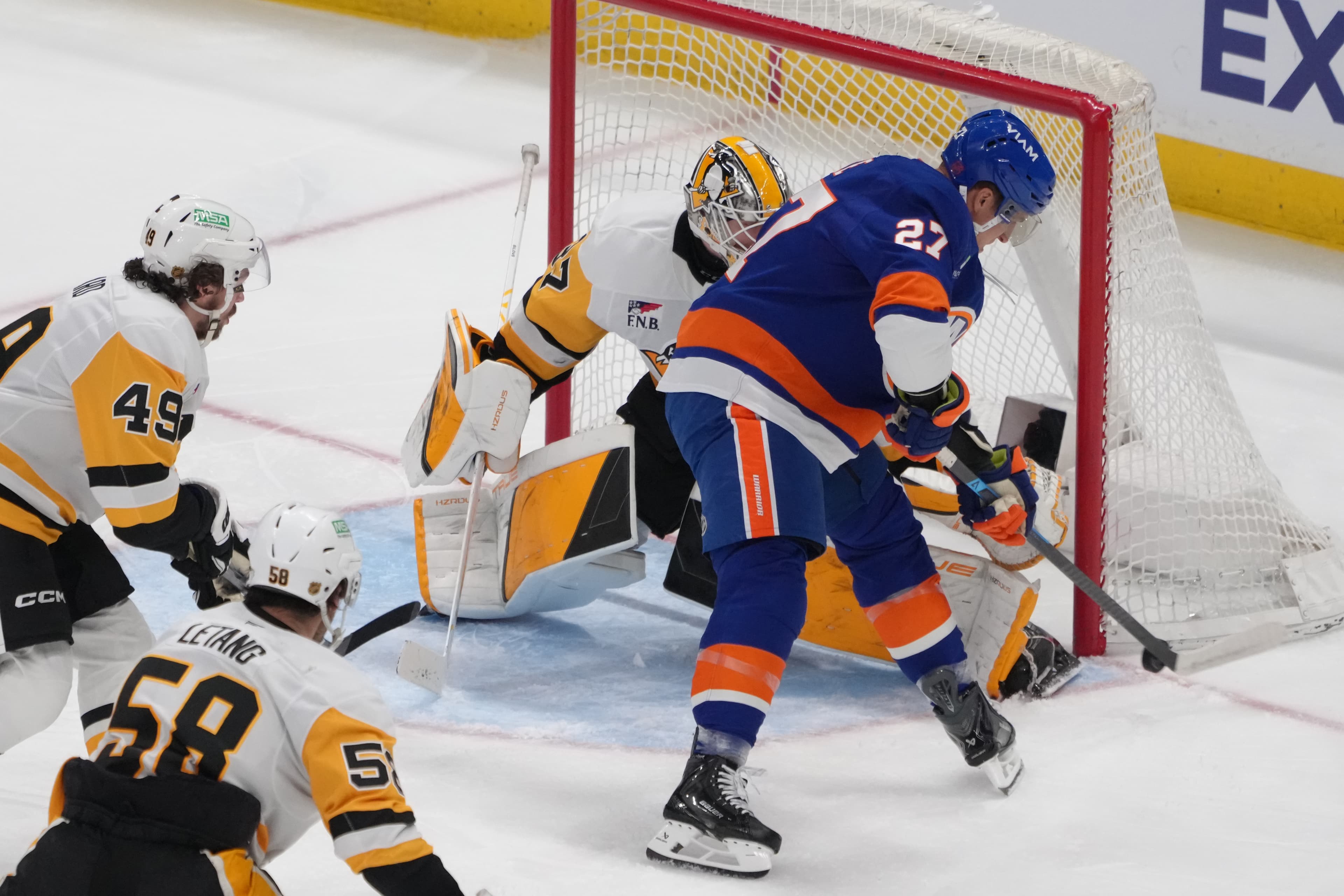 Could an errant puck change the goaltending future for Sergei Murashov and the Penguins?