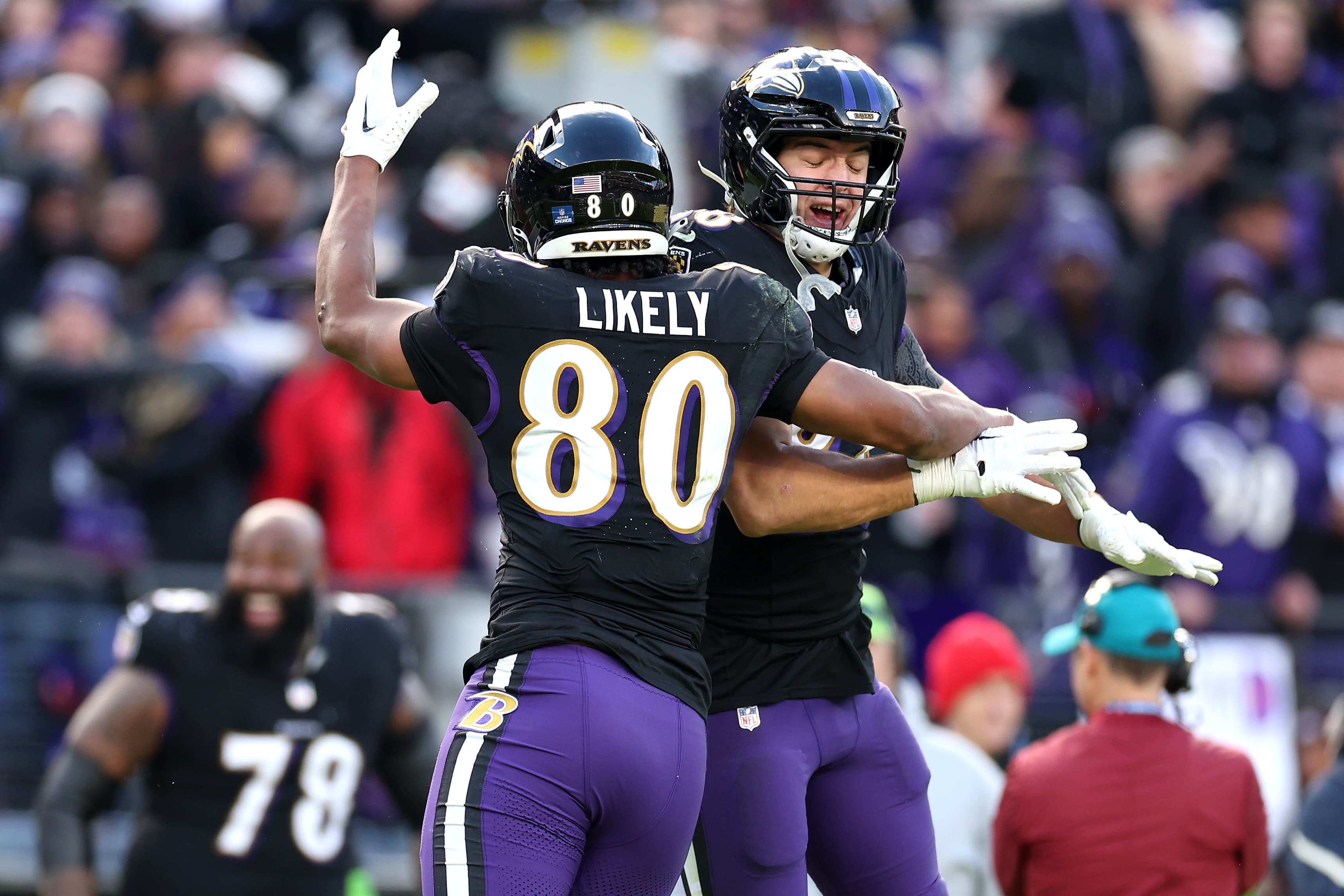 Which positions could the Ravens double-dip at in the draft?