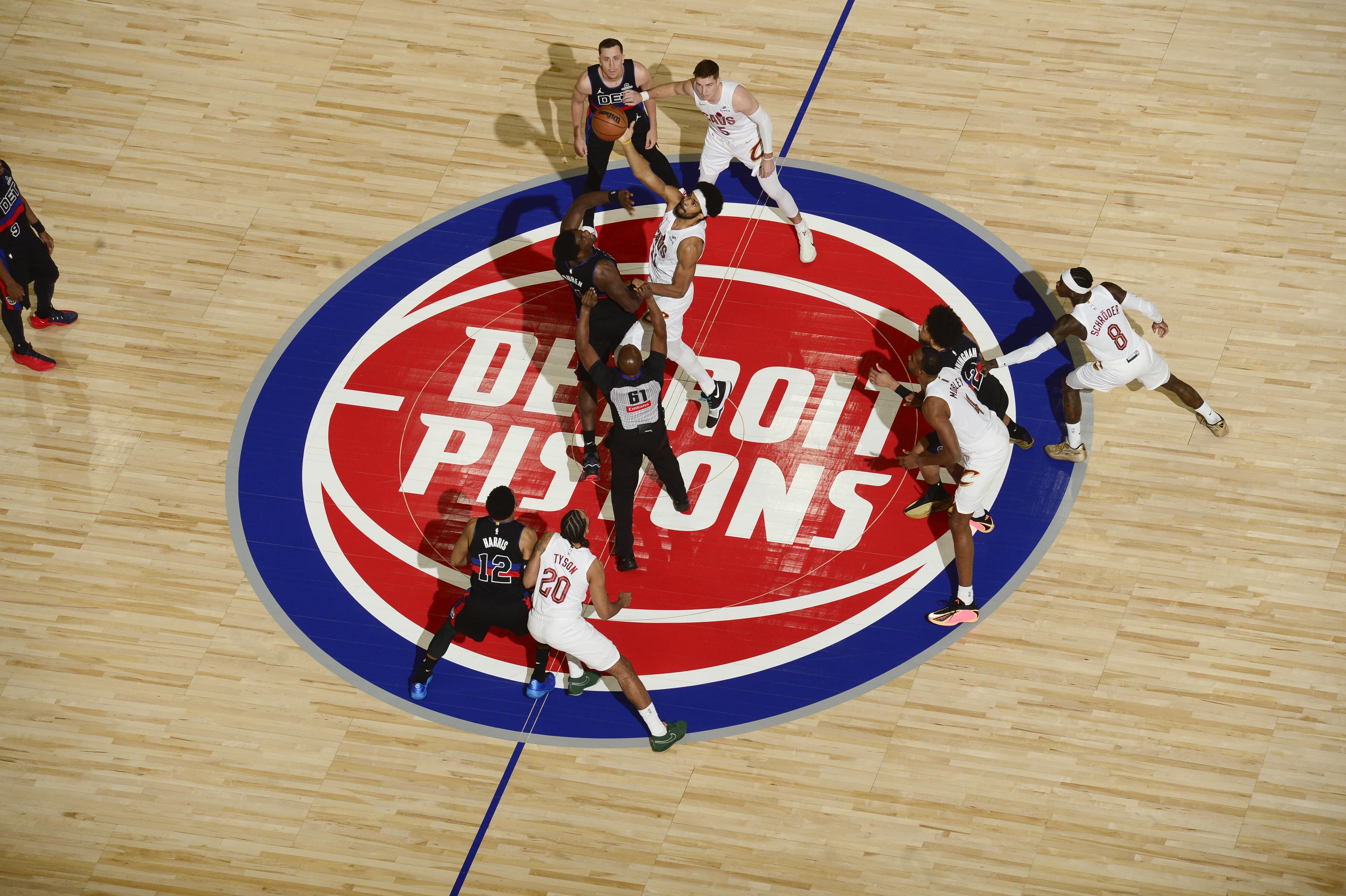 Cavs at Pistons Game 1 open gamethread