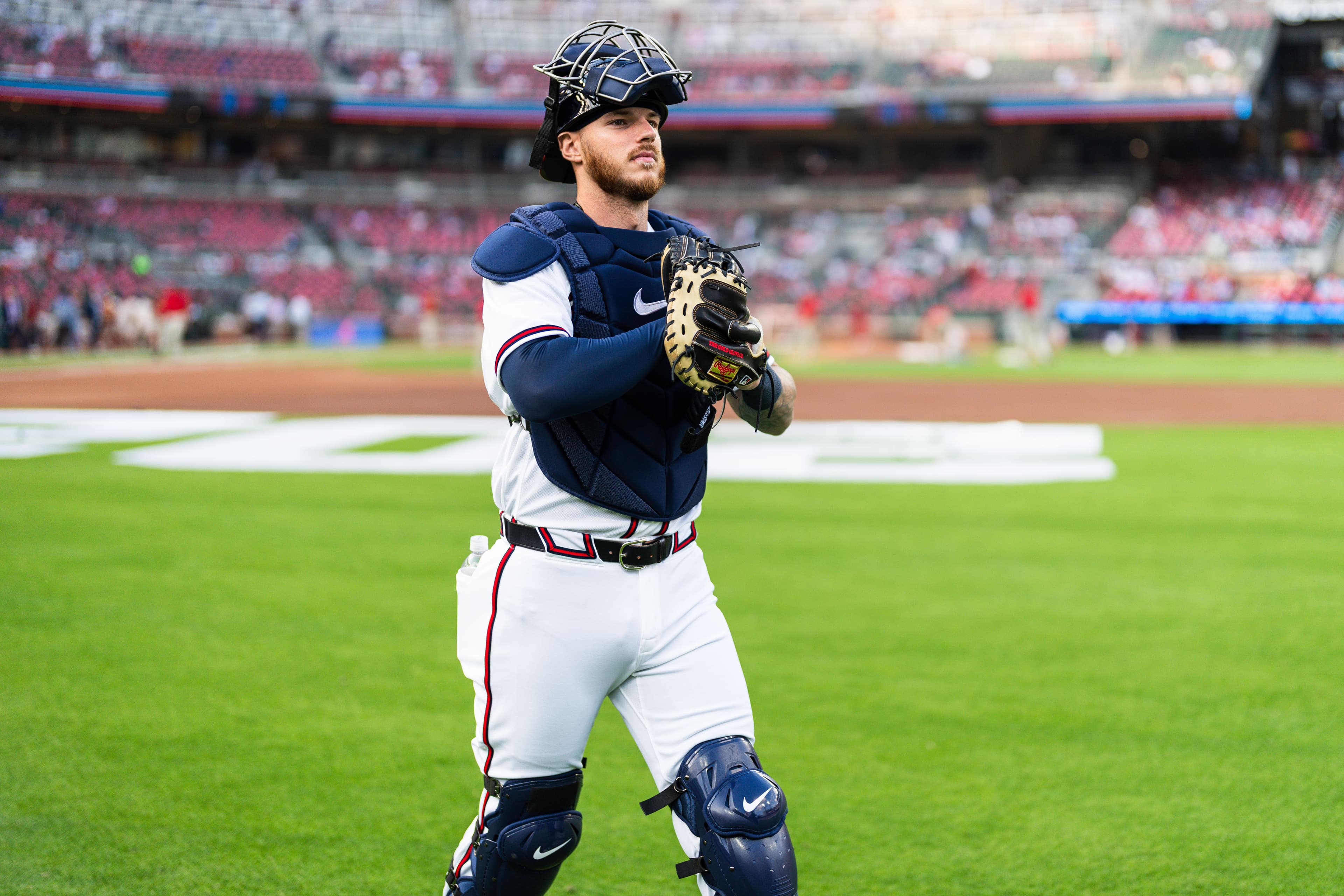 Jonah Heim back behind the plate for Game 2 of Braves’ series in Arizona