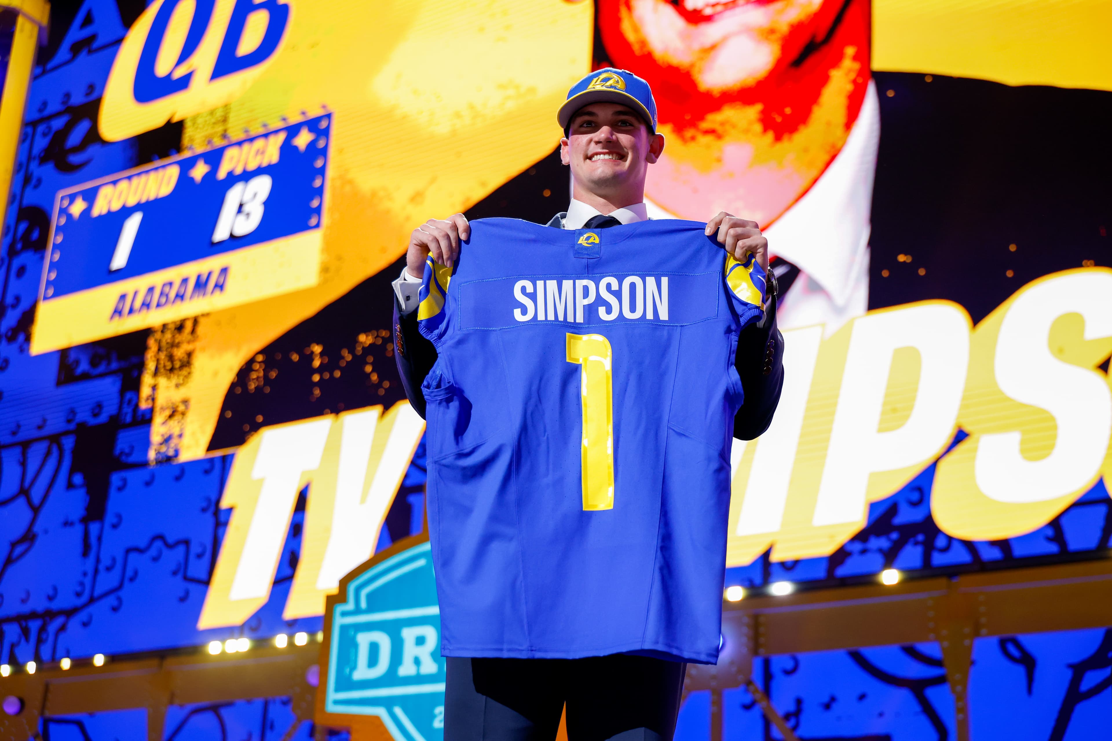 Rams were linked to Ty Simpson for months. Fans didn’t believe it.