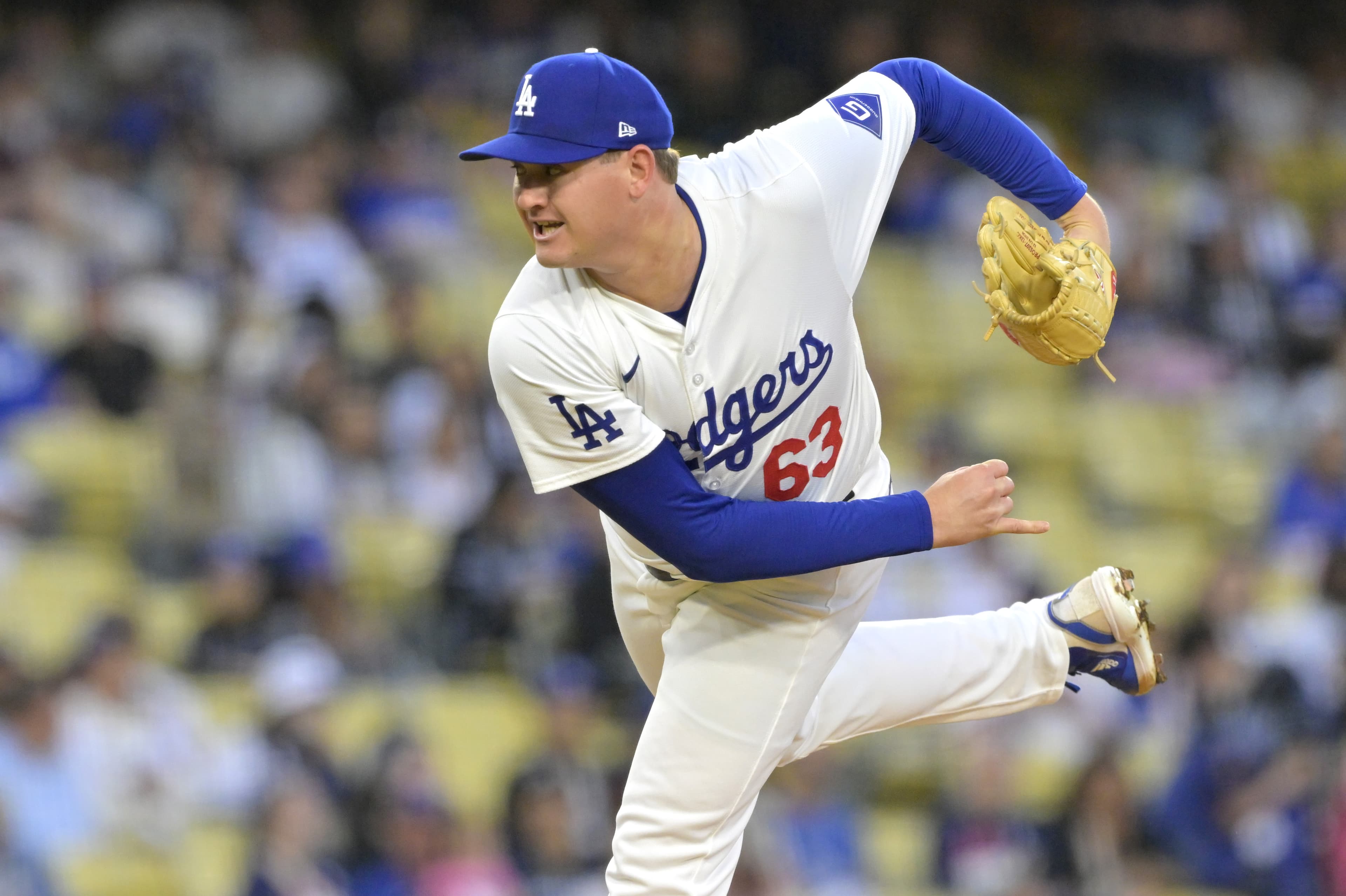 Dodgers fans are excited to see Kyle Hurt