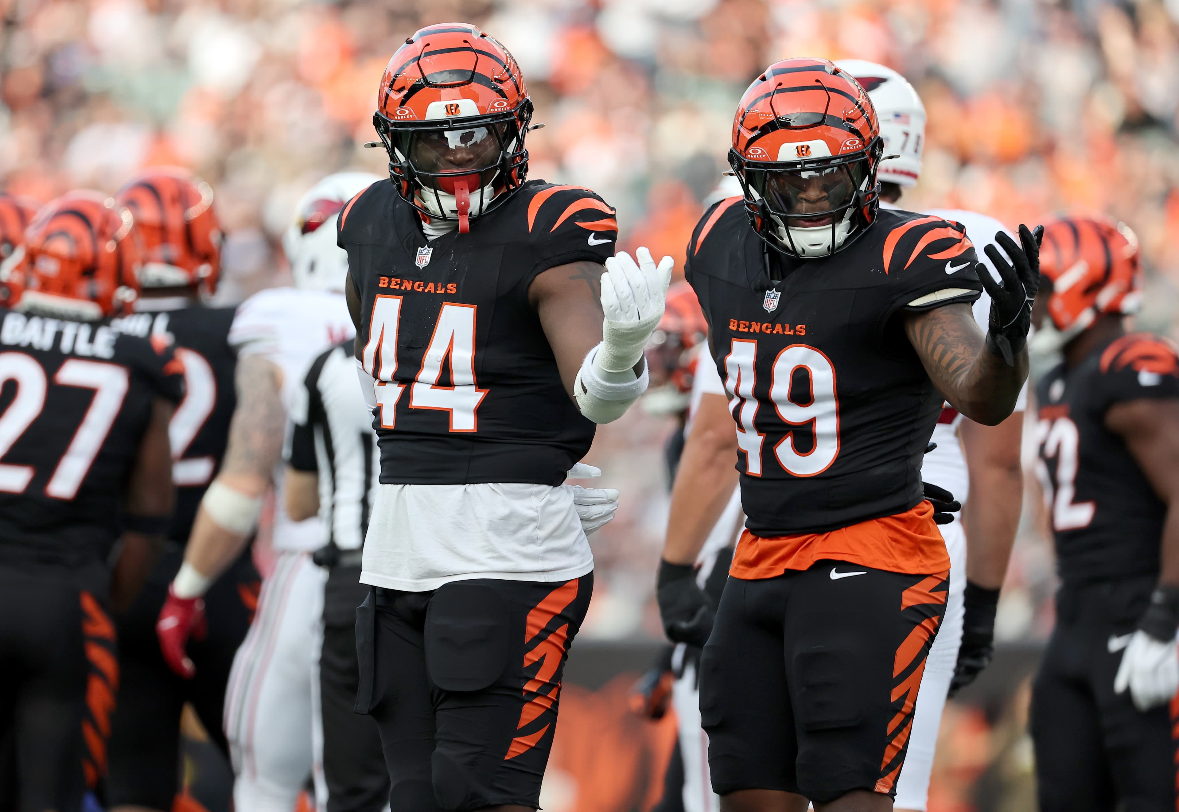 Bengals’ vote of confidence reaffirmed in linebackers Barrett Carter and Demetrius Knight