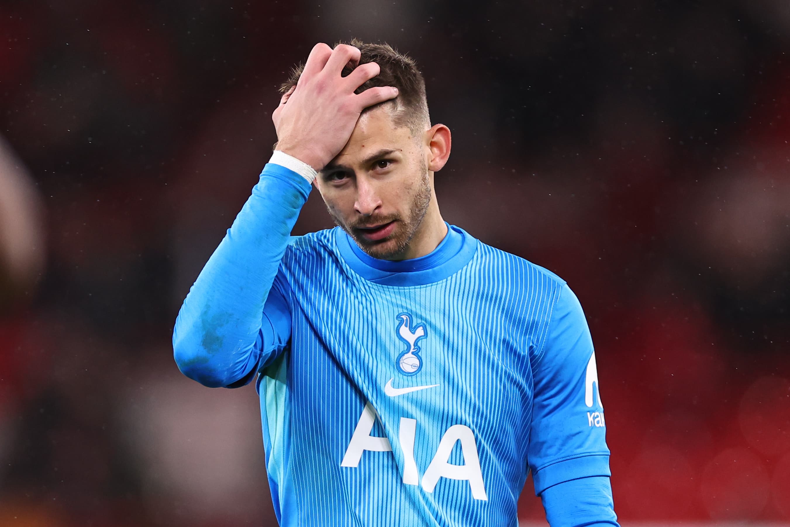 Guglielmo Vicario has apparently been injured for months