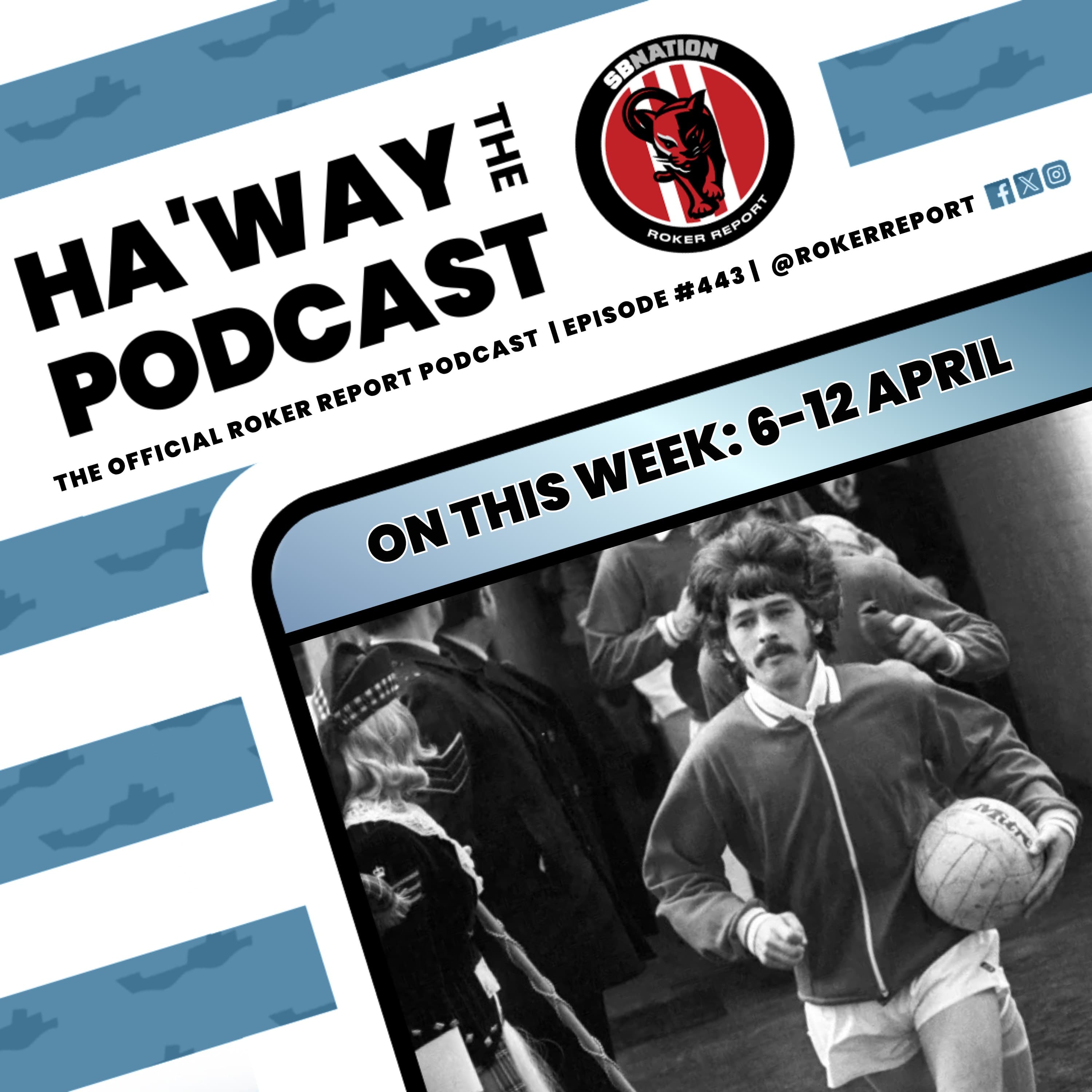 Haway The Podcast | ON THIS WEEK | 6-12 April | FA Cup Semi Final 1973 | 7-1 Huddersfield Demolition