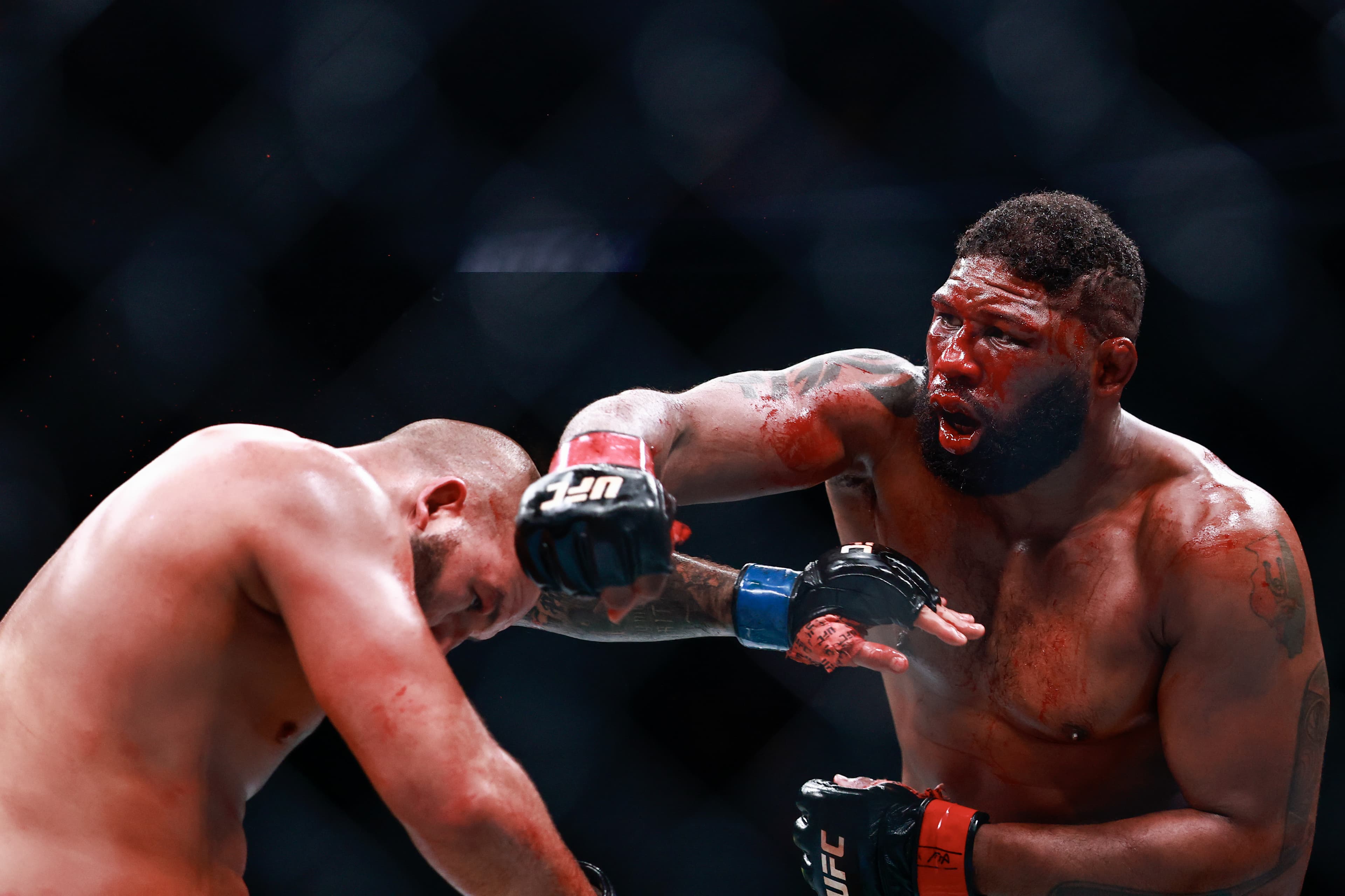 Three fighters transported to hospital following violent UFC 327, including Curtis Blaydes and Josh Hokit