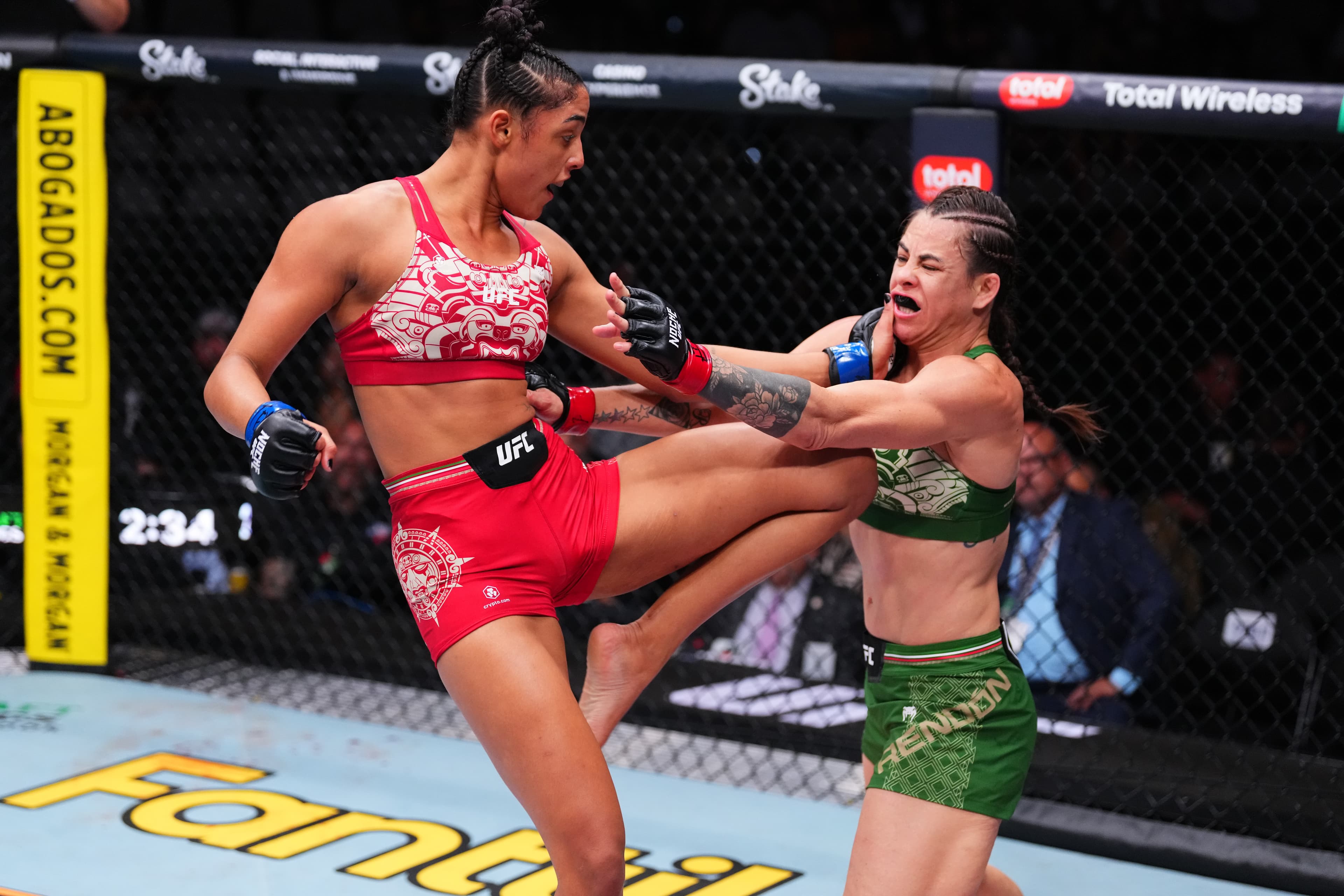 Touted prospect Alice Pereira admits ‘apathetic’ reaction to debut loss, building ‘mental shield’ for UFC Vegas 115 return