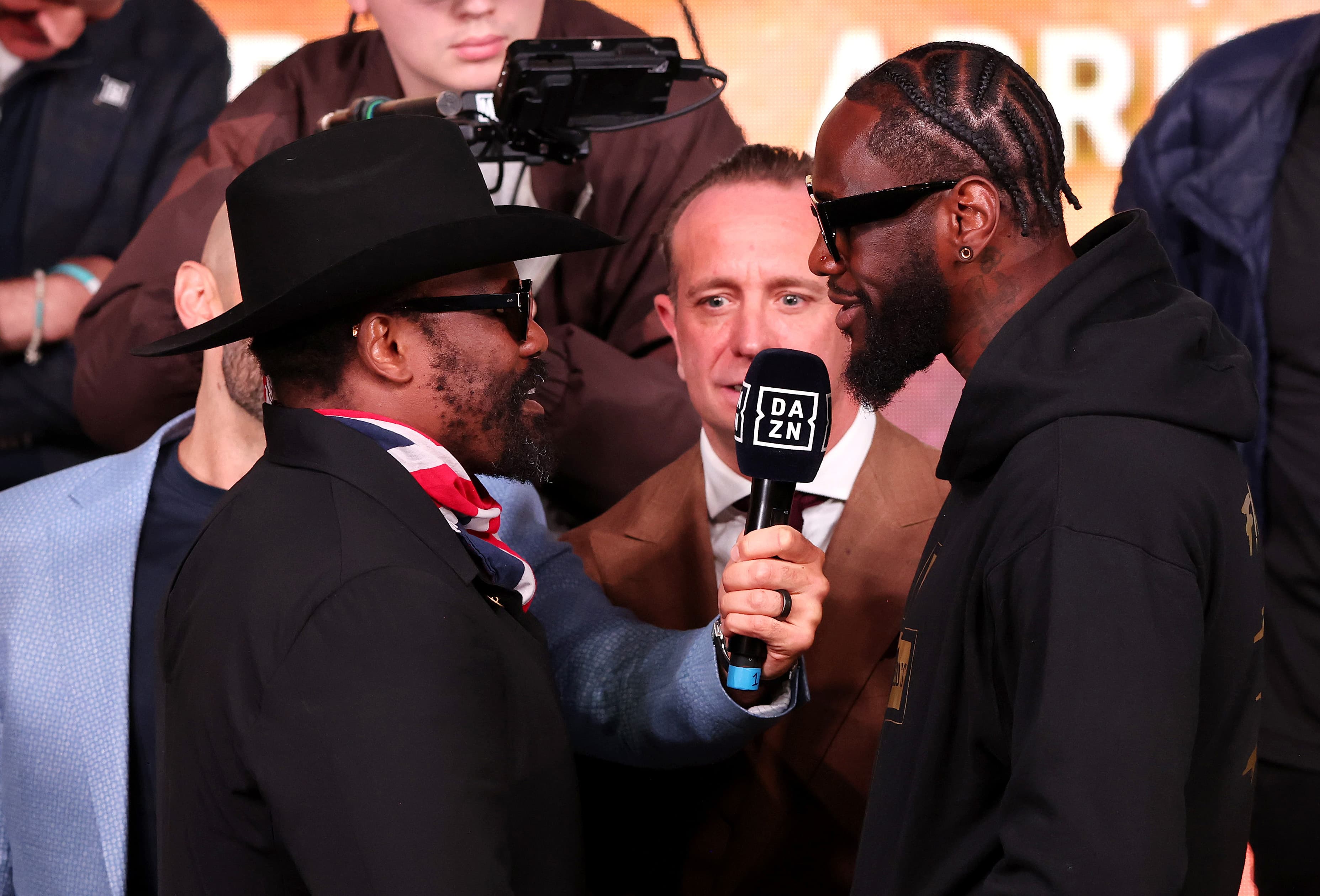 ‘I bring a power that ends bloodlines’: Deontay Wilder and Derek Chisora speak at final press conference