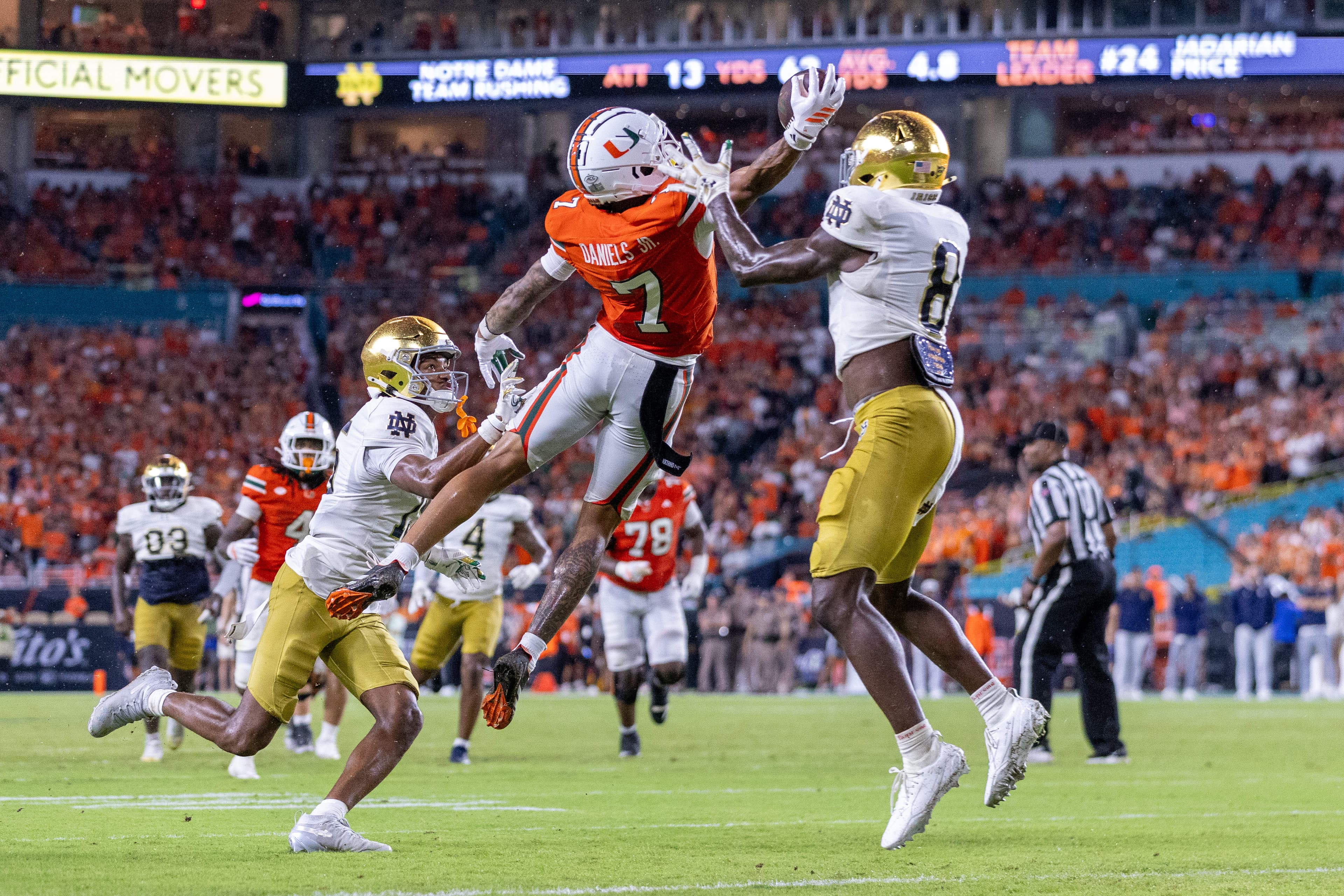 2026 NFL Draft: Miami Hurricanes WR CJ Daniels Selected with the 197th Pick by the Los Angeles Rams
