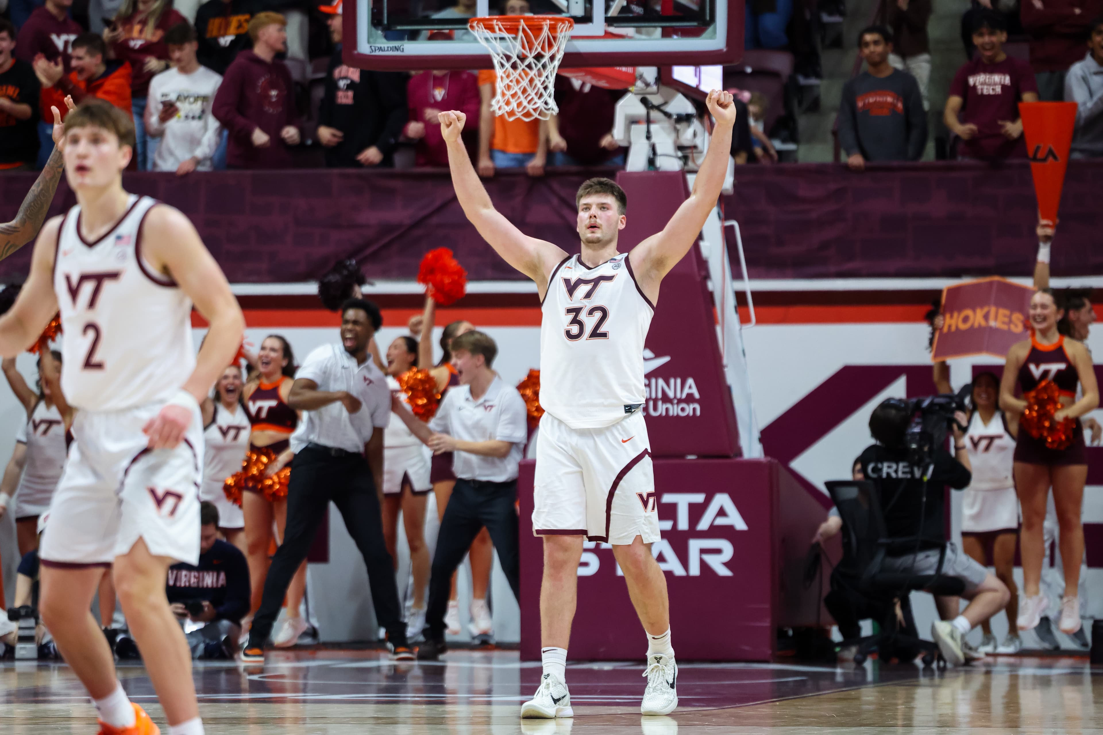 Former Virginia Tech center lands at Big Ten school