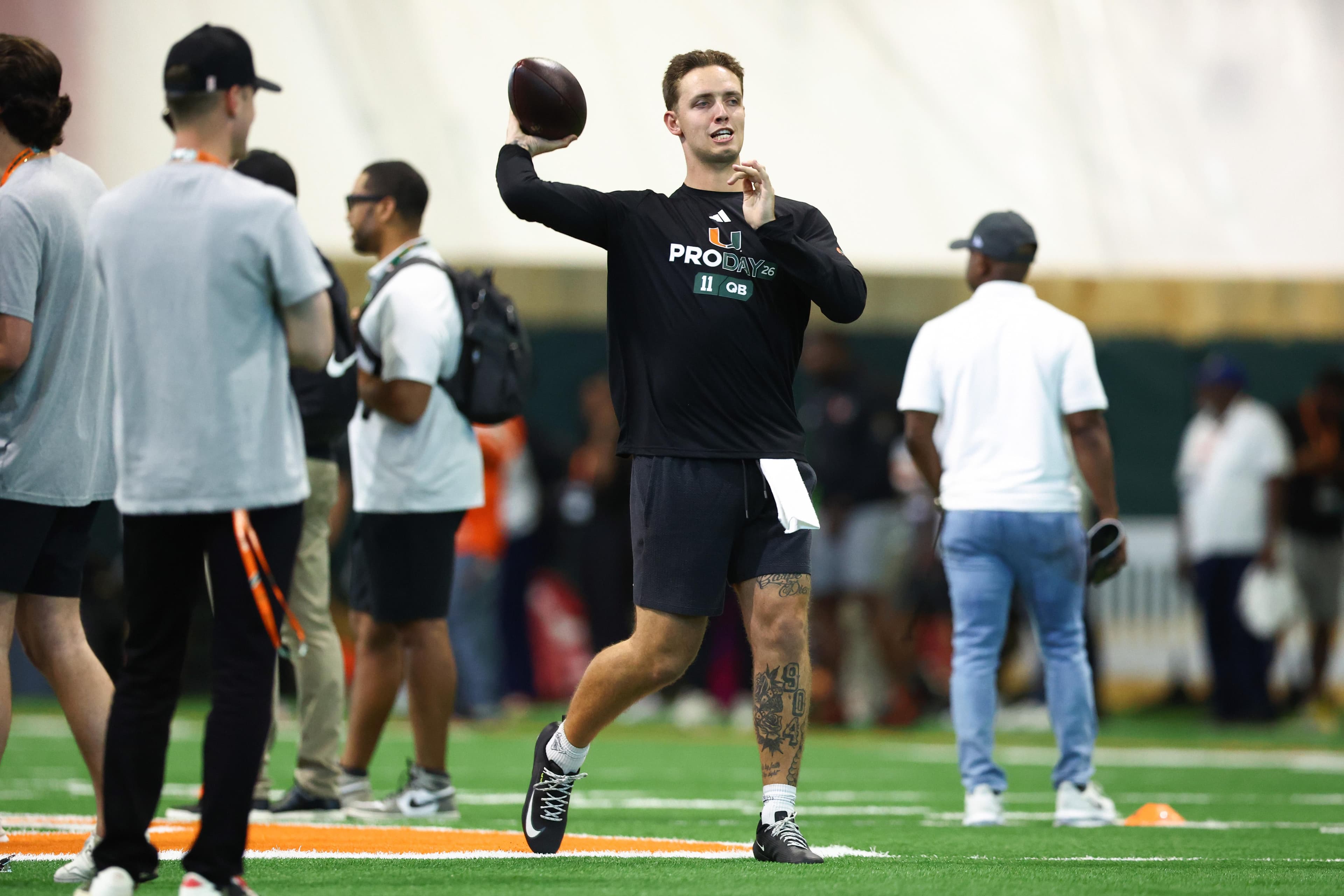Cardinals rookie QB Carson Beck ready to focus on his new team