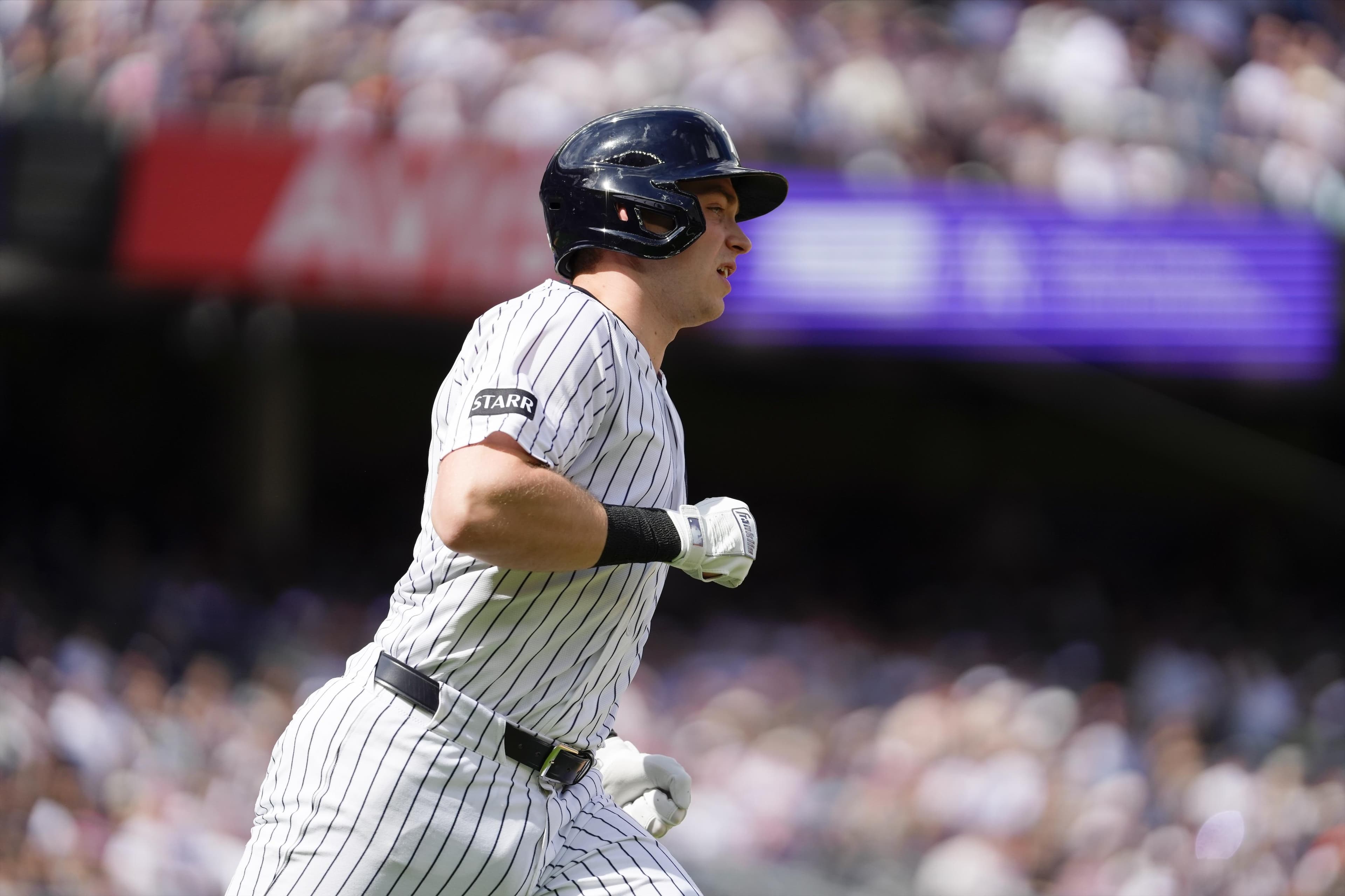 Ben Rice lifted from game with apparent injury