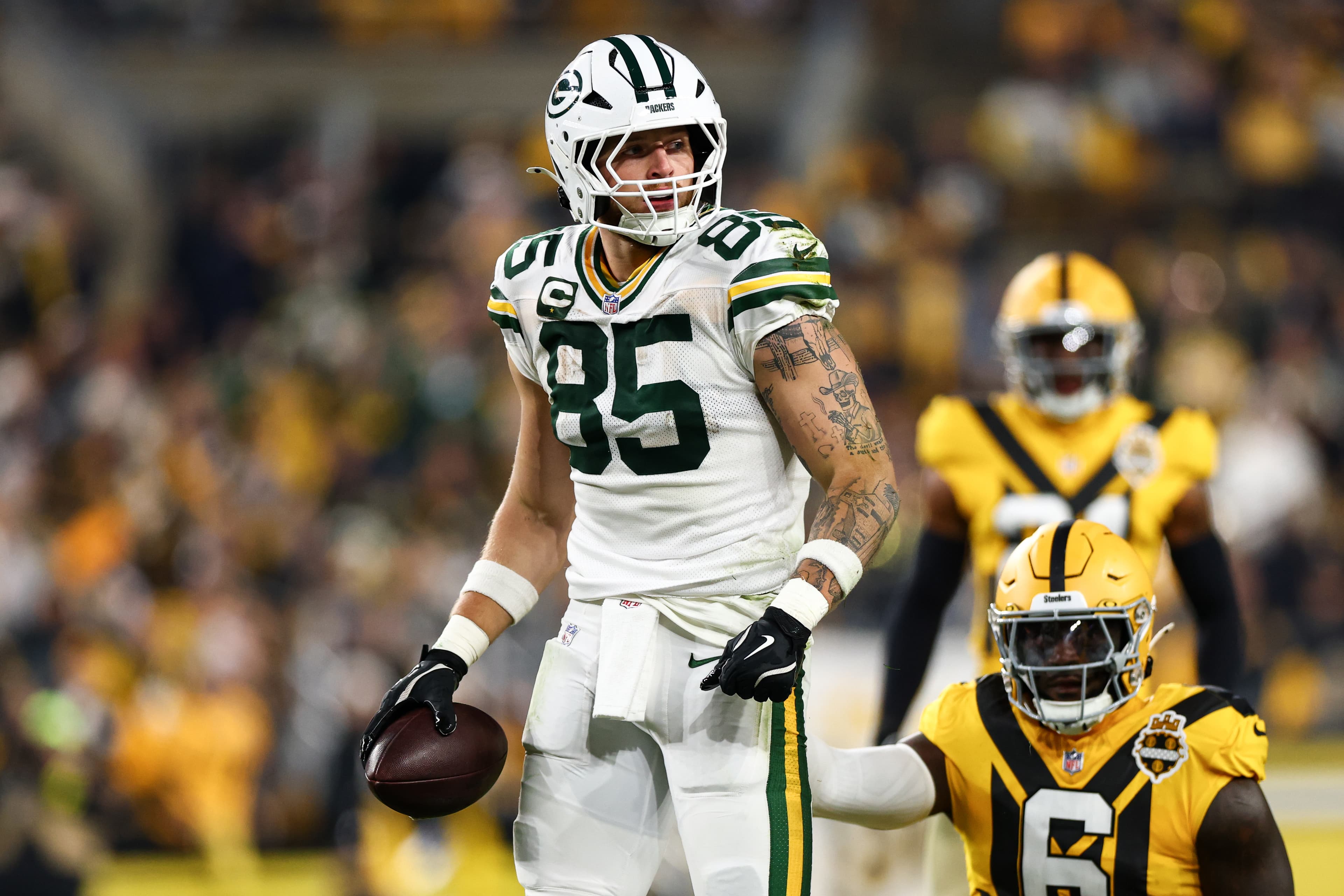 LaFleur: Tucker Kraft ‘right on schedule’ with ACL recovery