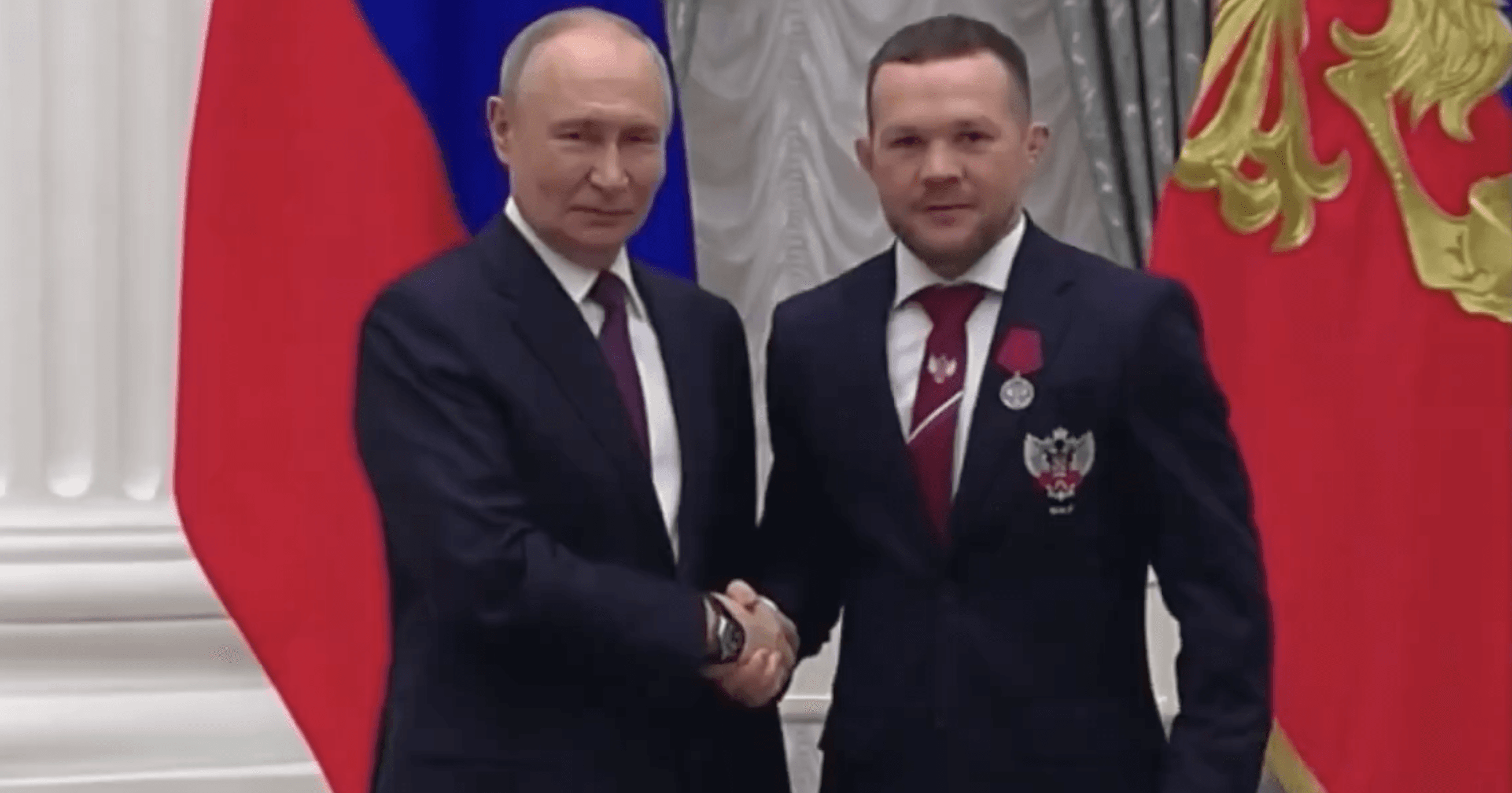 Video: Watch Russian President, Vladimir Putin, pin UFC champion Petr Yan