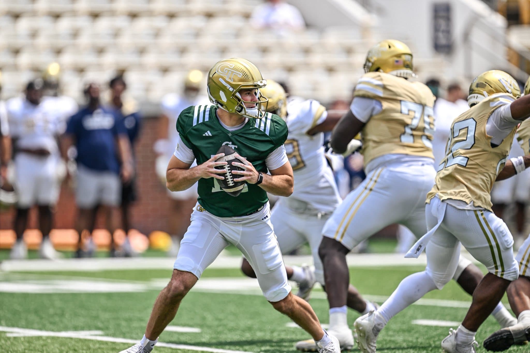 Georgia Tech Gold & White Game Observations