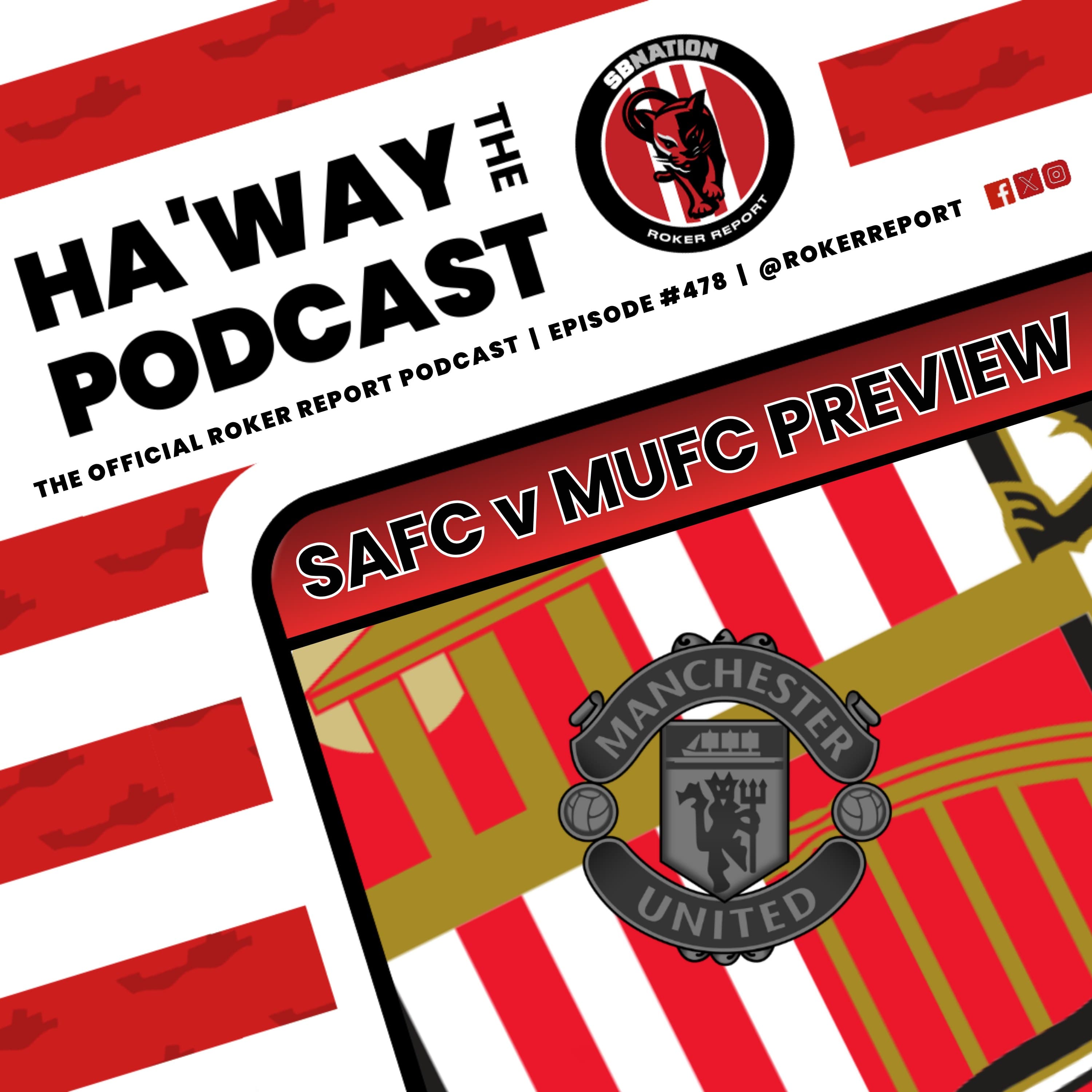 Haway The Podcast | MATCHDAY PREVIEW | SAFC v Manchester United | It All Hinges On This!