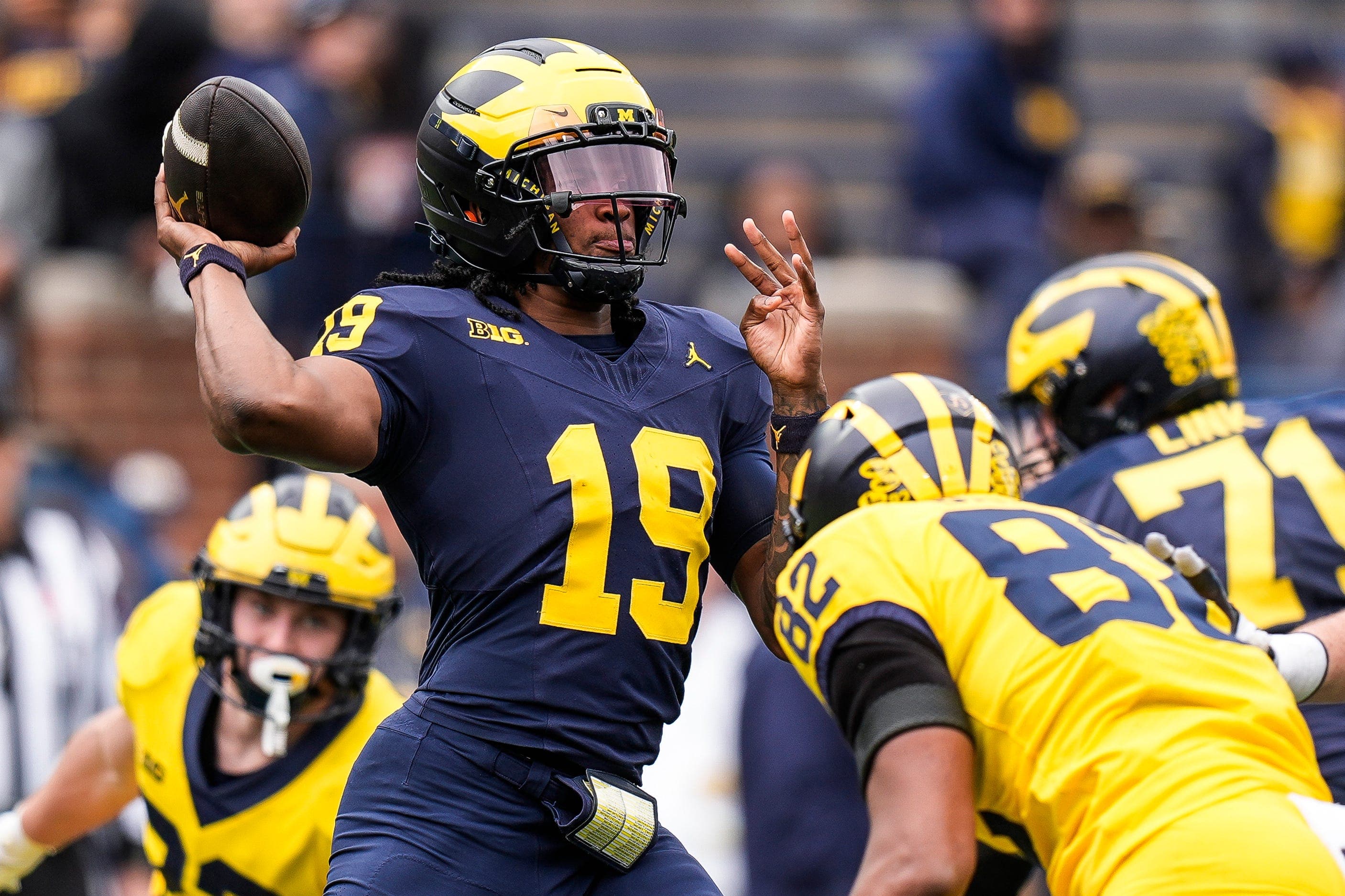 Social media reactions from Michigan Football’s spring game