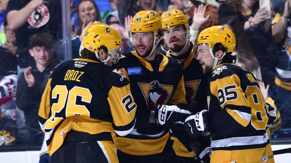 AHL Playoffs: WBS wins Game 5 blowout, advances