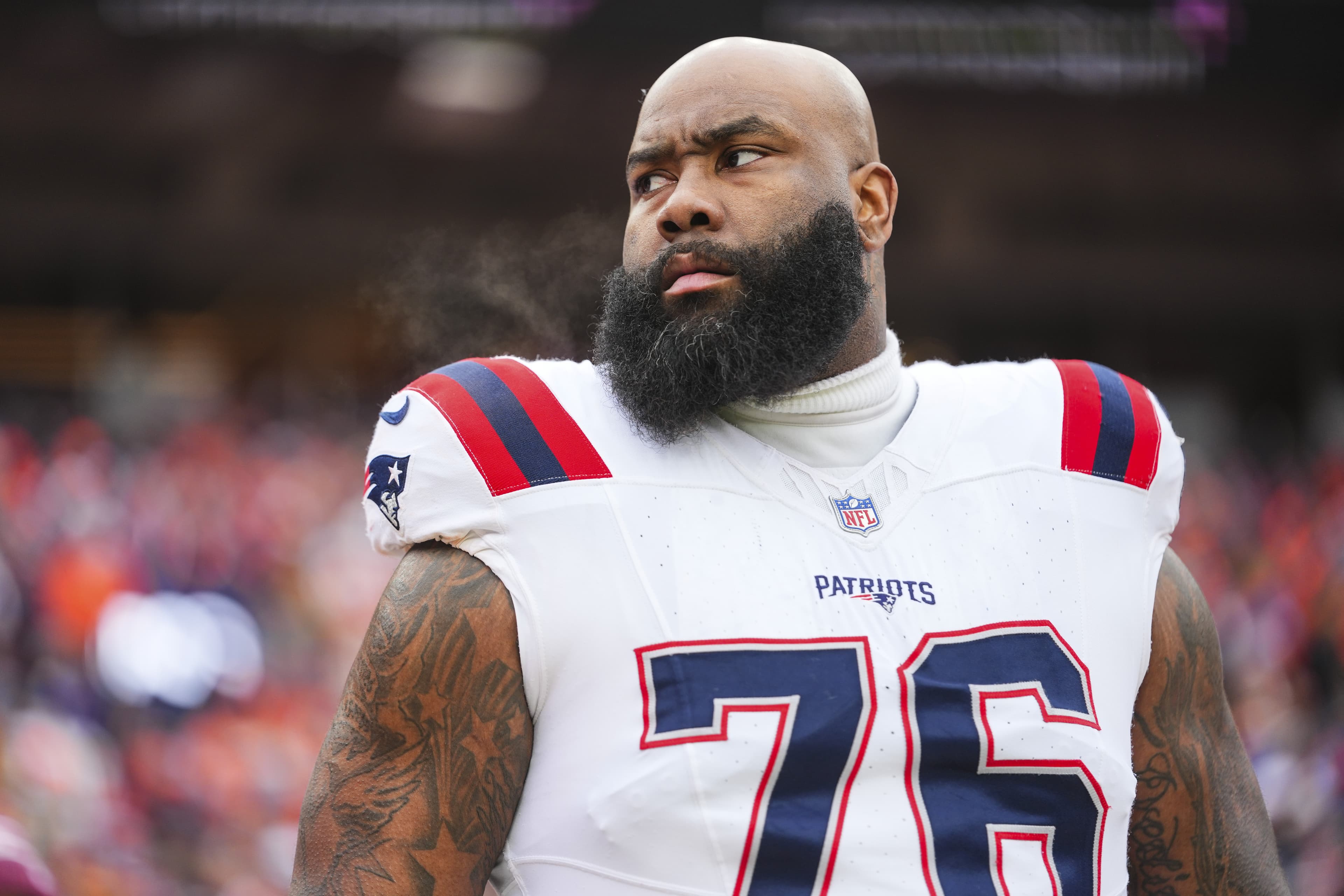 ‘No indication’ Patriots tackle Morgan Moses is looking to retire