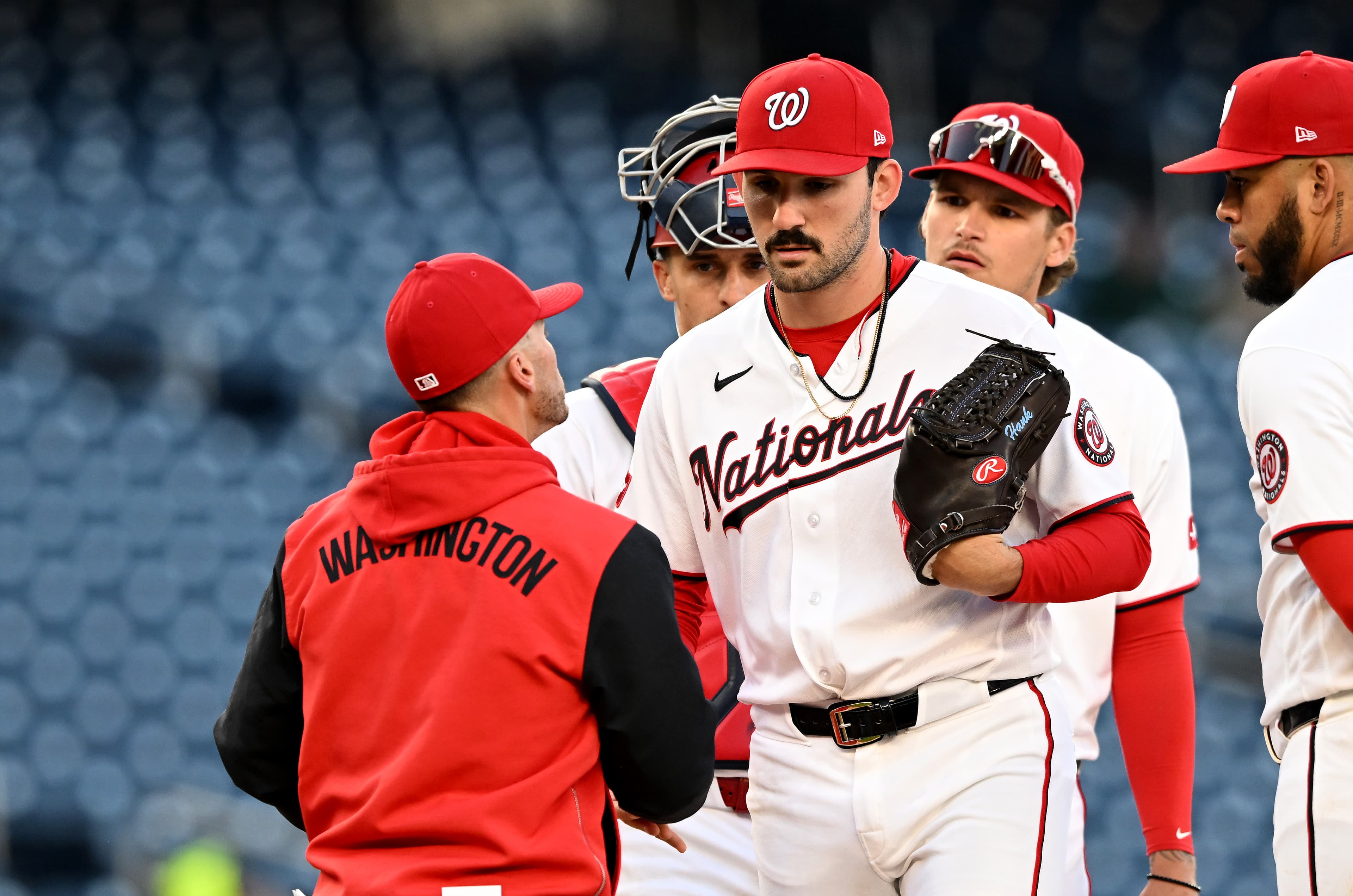 The Washington Nationals pitching staff is really this bad