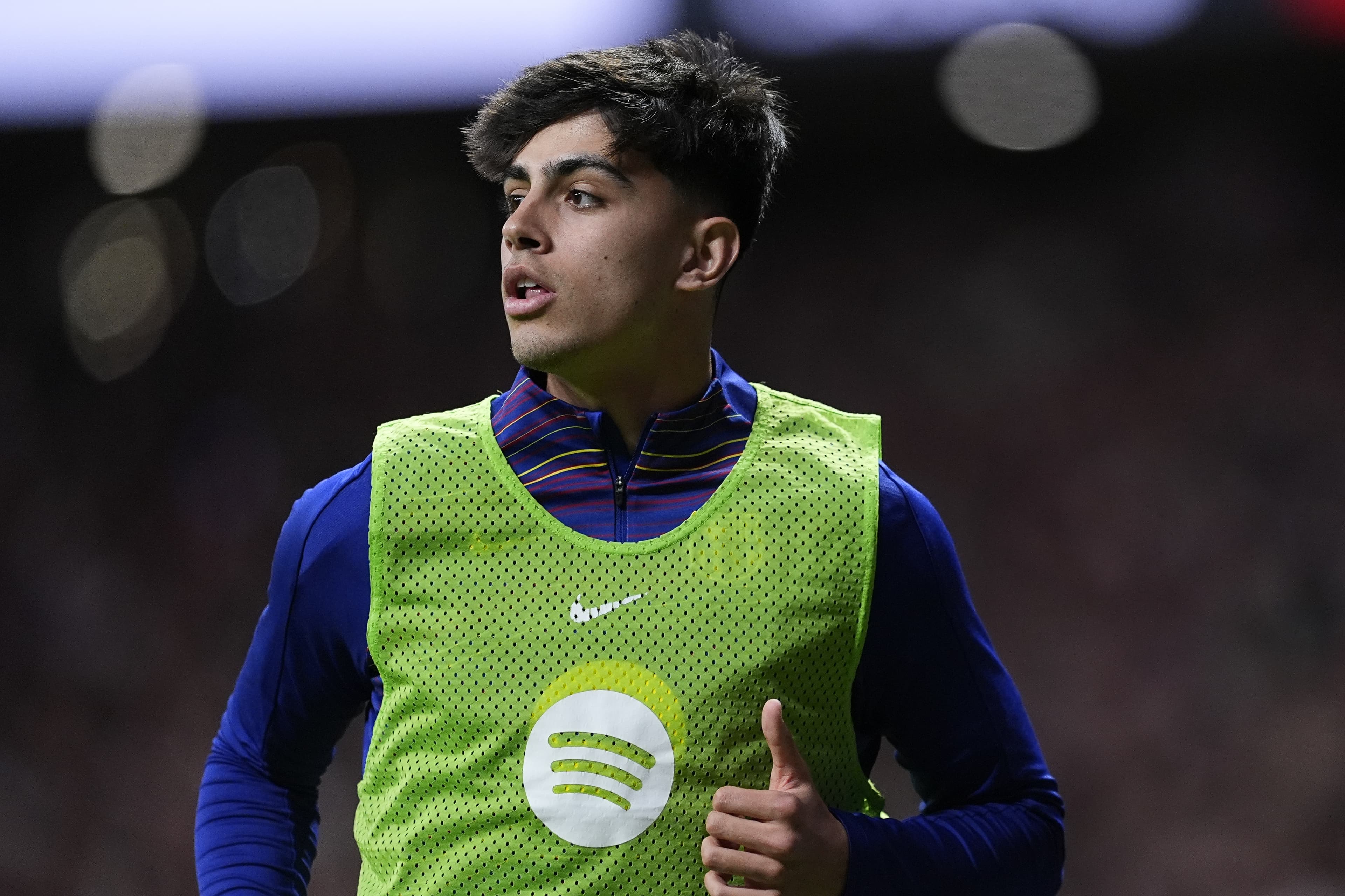 Why Marc Bernal was taken off for Barcelona against Atletico