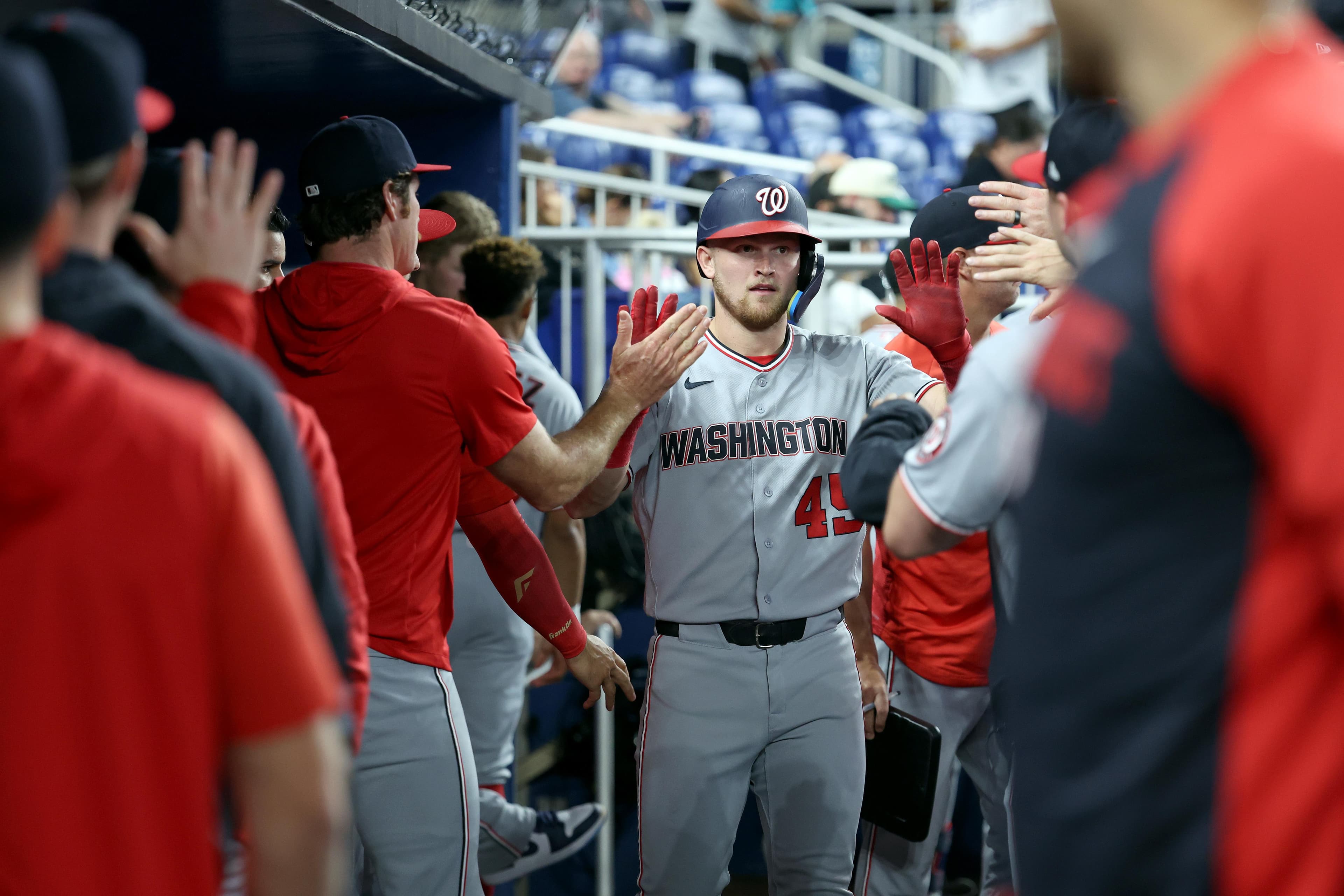 A patient Curtis Mead is finding a home in the big leagues with the Washington Nationals