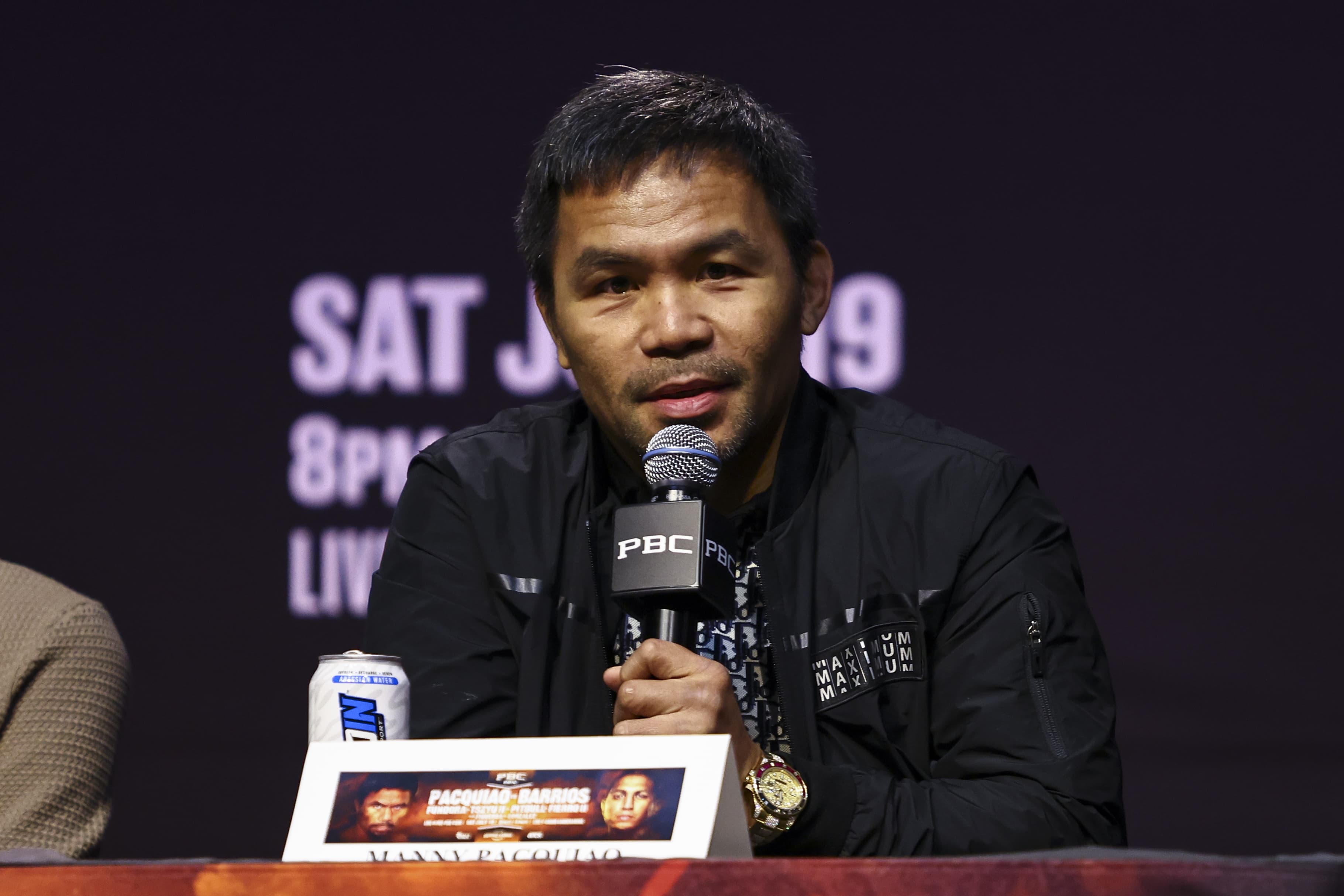 ‘It’s a real fight’: Manny Pacquiao says Floyd Mayweather rematch no exhibition