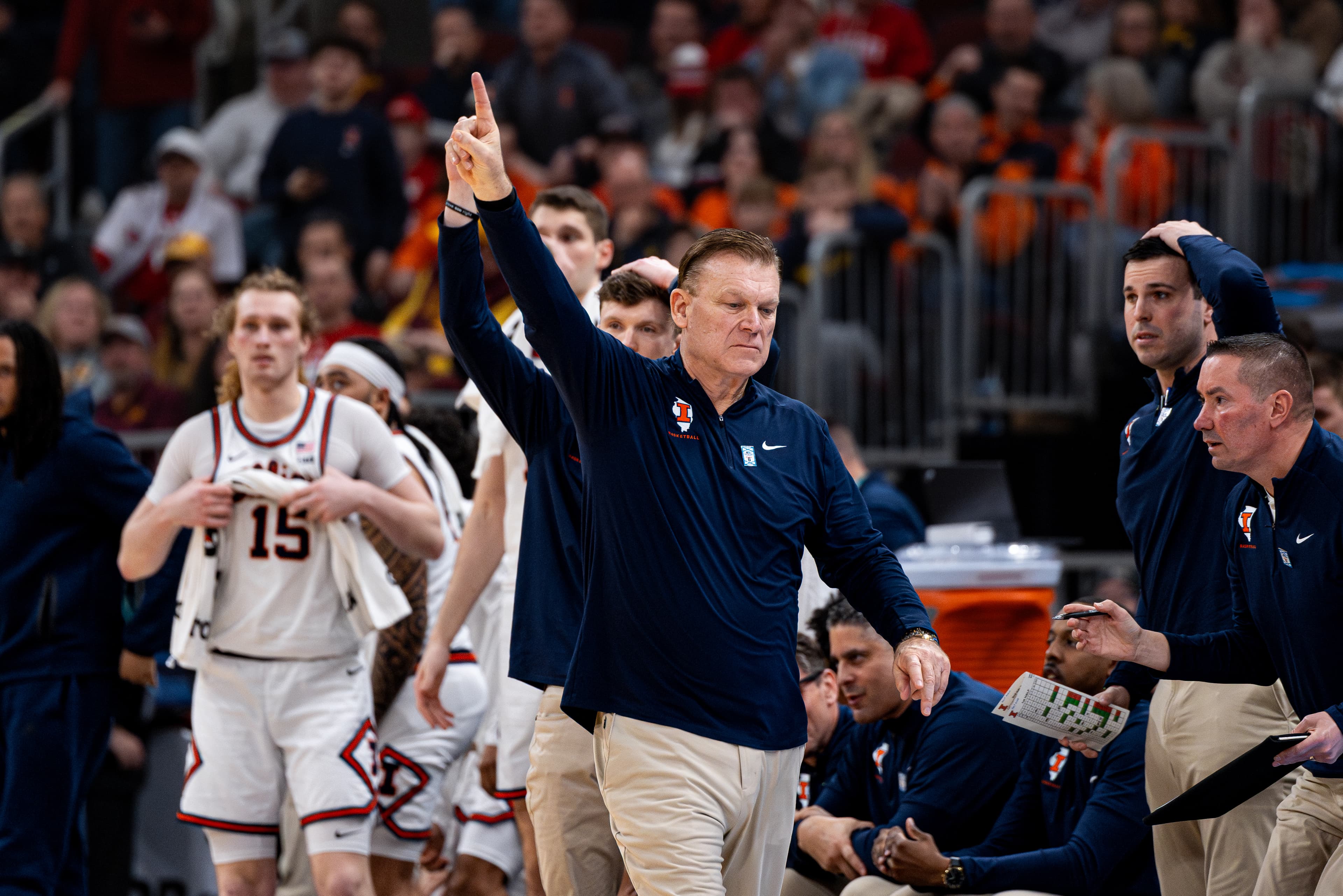 Illini Win Big: Freshman Dominates for Elite 8 Bid!