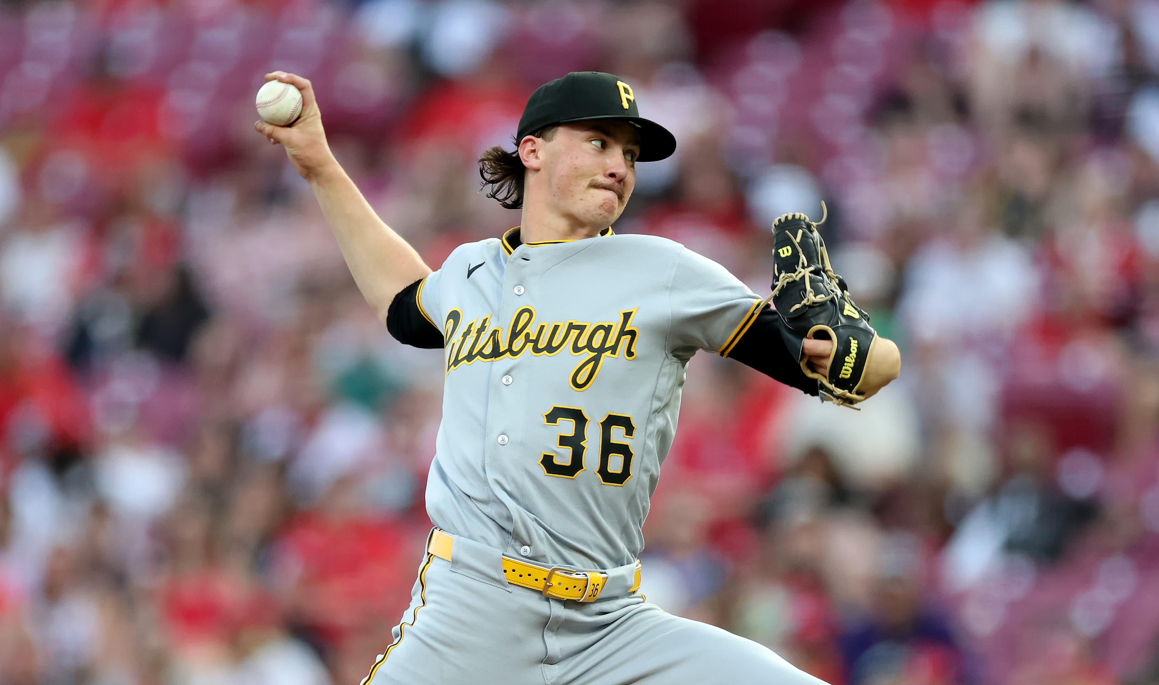 Pirates Bubba Chandler shows flashes of huge potential, need for pitch control in first outing
