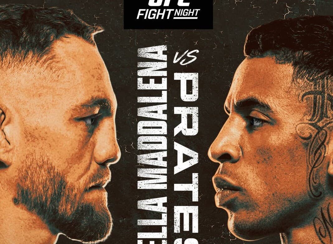 Pic: UFC Perth poster unveiled for ‘Della Maddalena vs. Prates’-led card on May 2